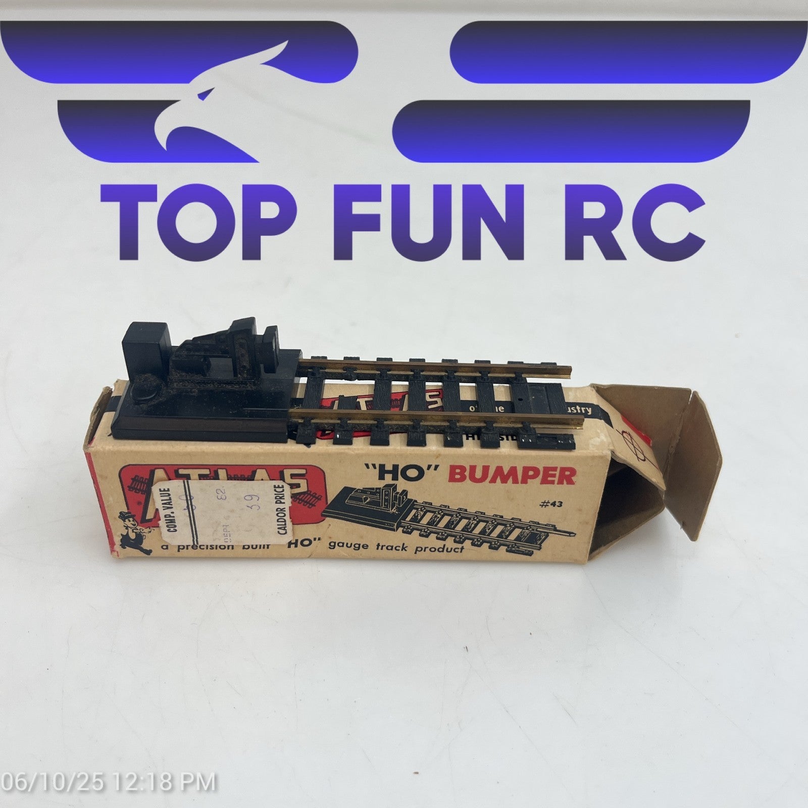 Atlas HO-Gauge Bumper #43 Track Product