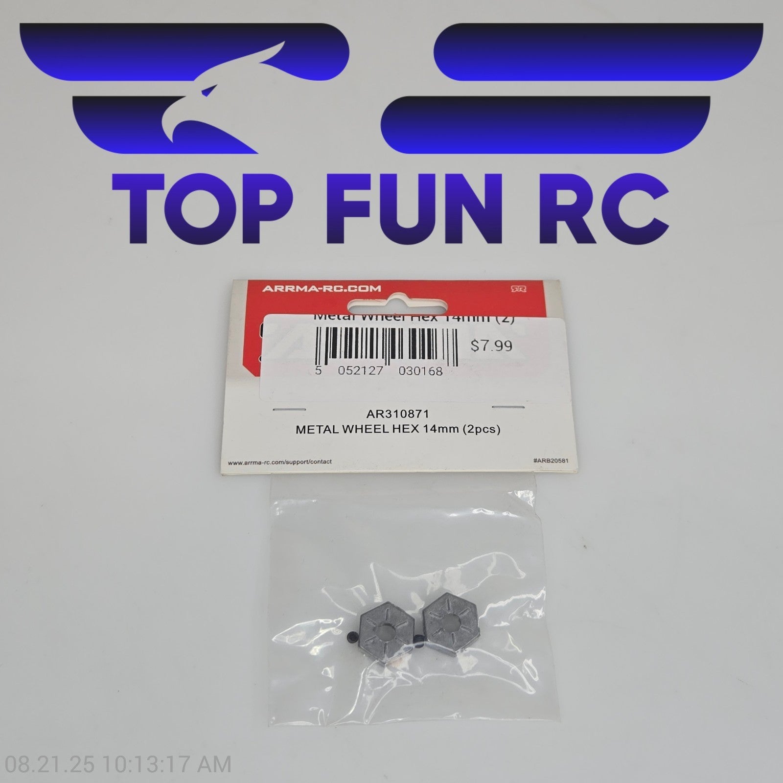 Arrma AR310871 Metal Wheel Hex 14mm (2pcs)