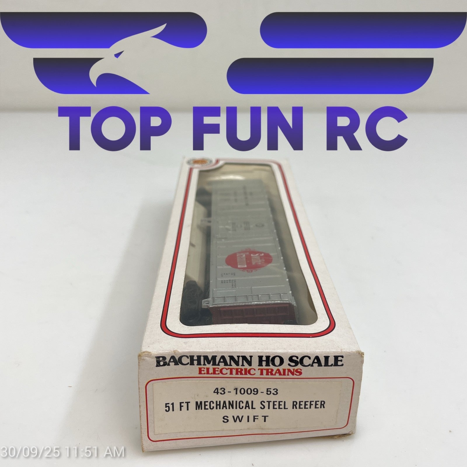 Bachmann 43-1009-53 51 FT Mechanical Steel Reefer Swift