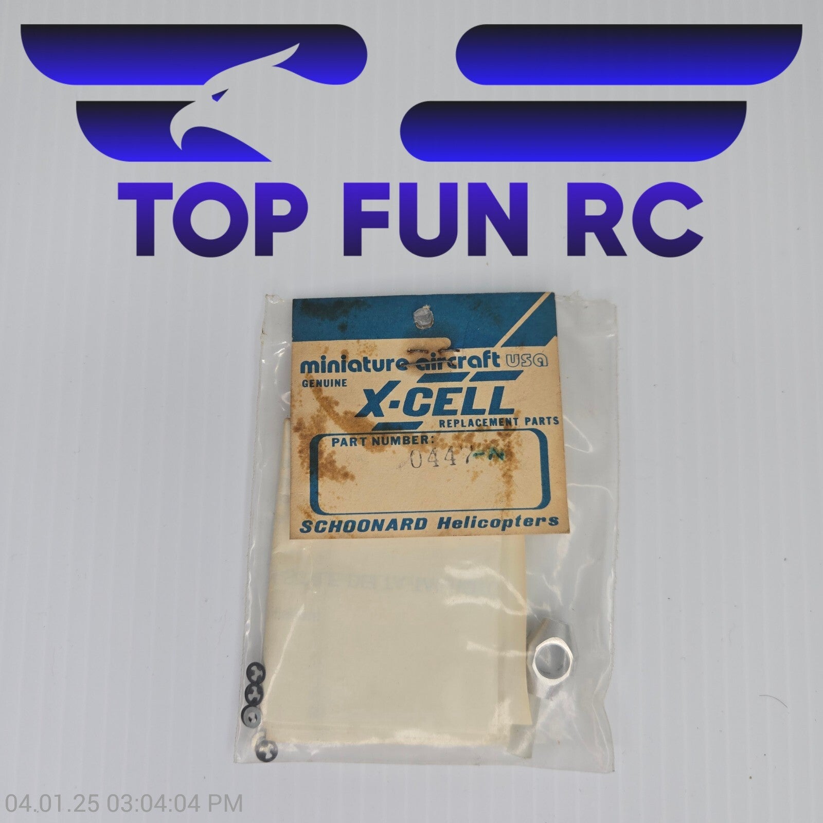 X-Cell Miniature Aircraft 0447 Tail Rotor Hub Upgrade