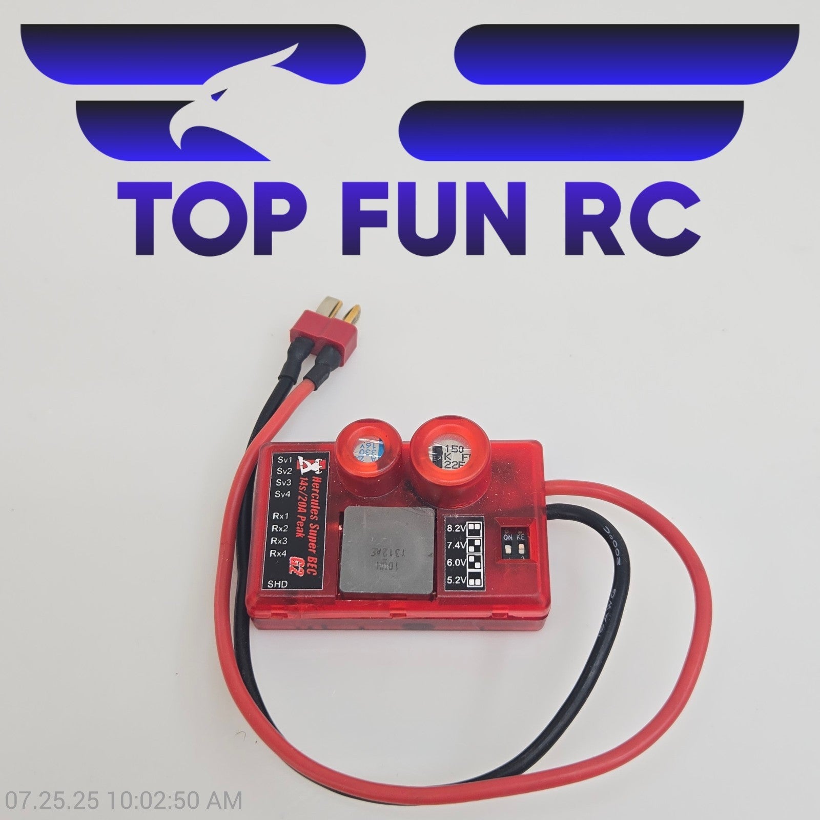 WR Hercules Super Battery Eliminator Circuit G2 For Receivers & Servos
