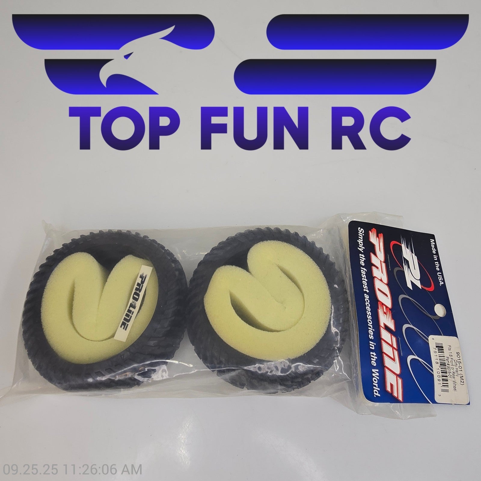 Pro-Line 9015-01 (M2) Dirty Harry For 1/8 Scale Front or Rear Wheel