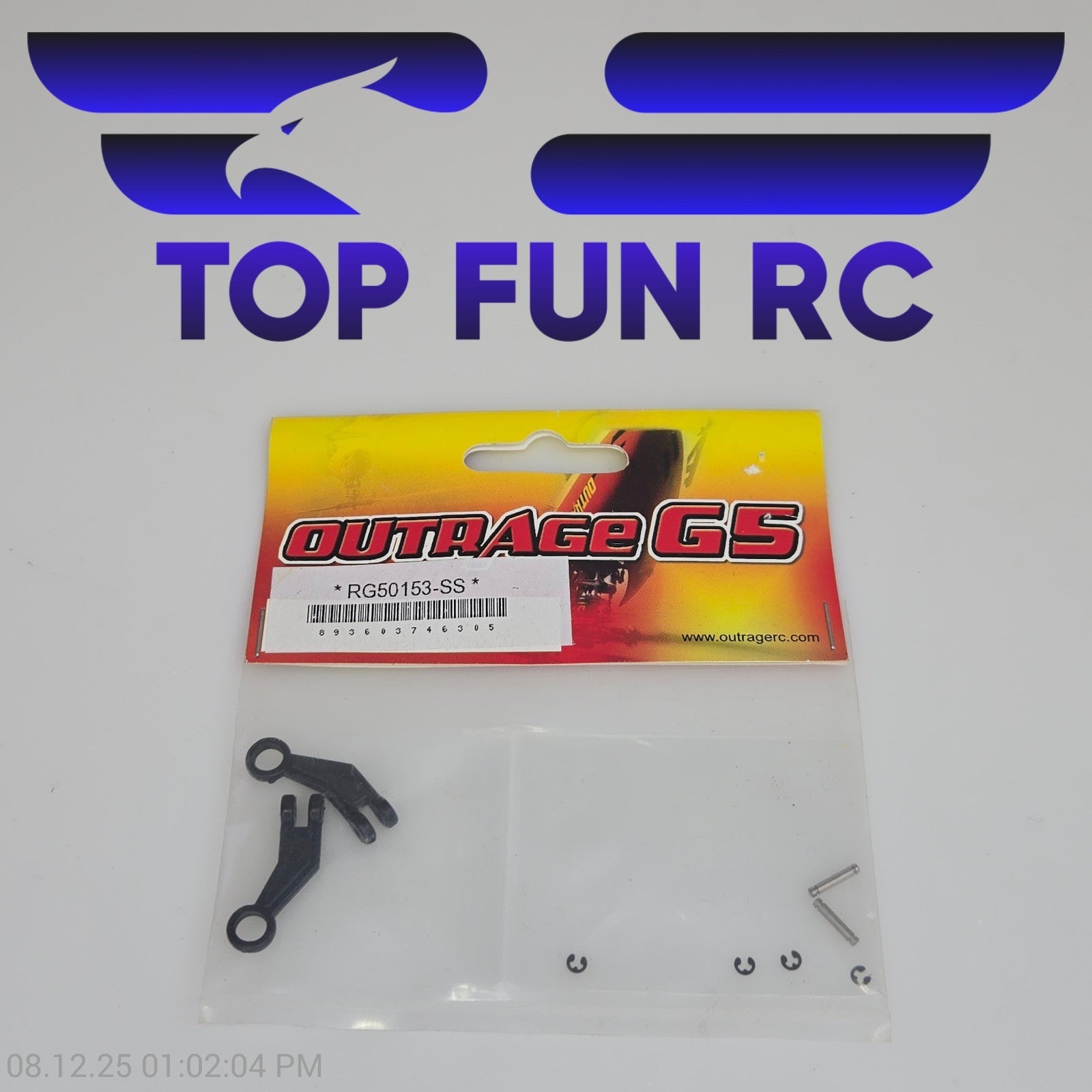 Outrage RG50153-SS Radius Arm Replacement Set For G5 Helicopter