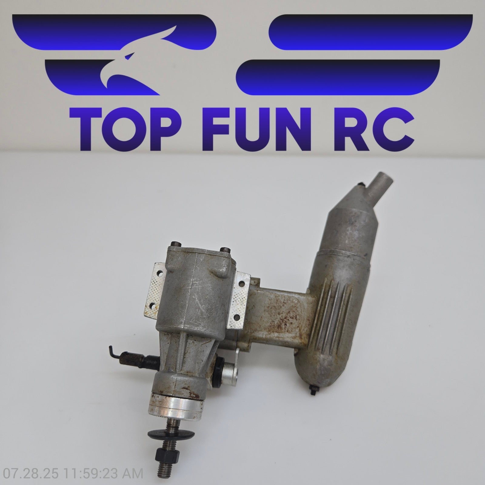 MDS 40 Nitro RC Airplane Engine w/ Muffler Vintage