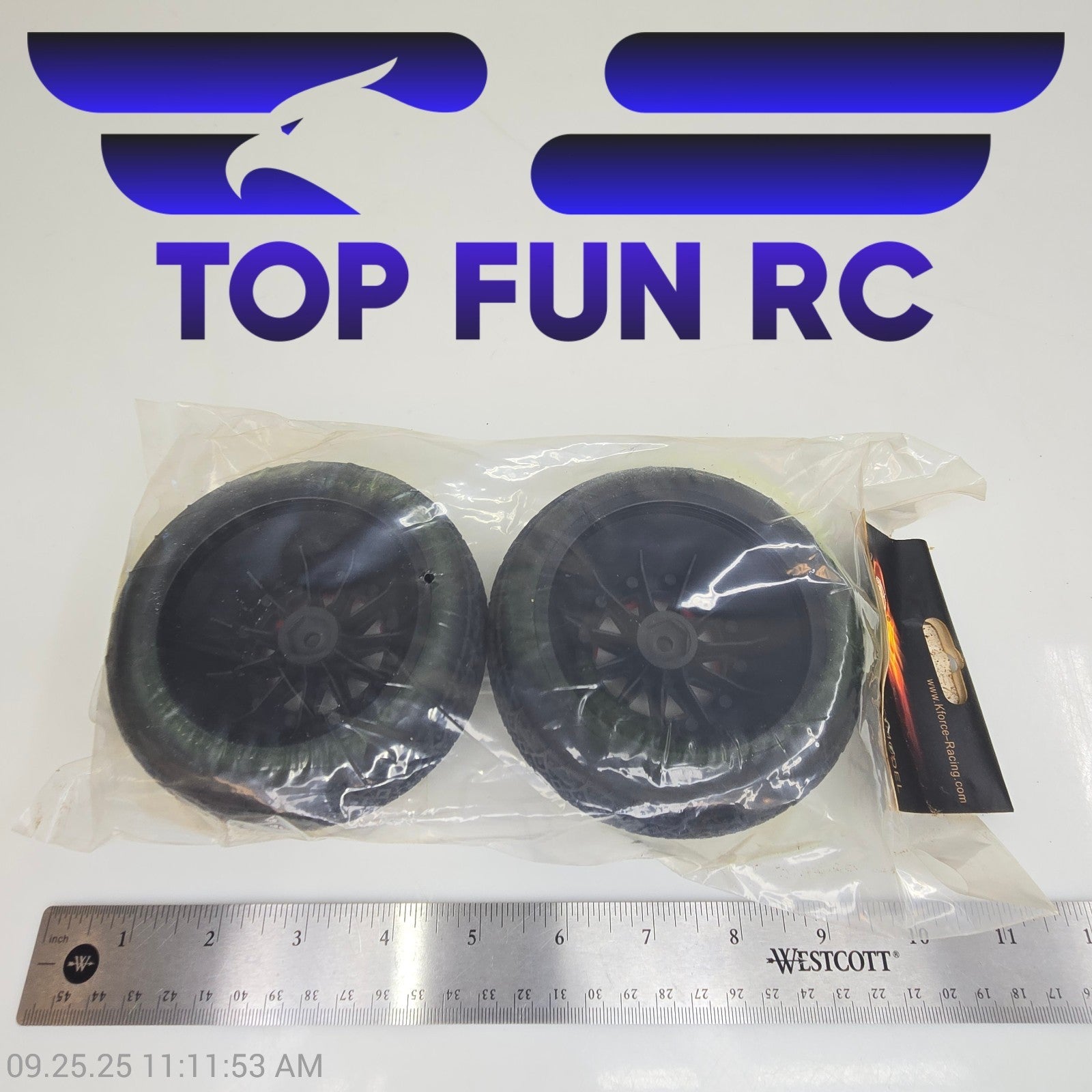 Kforce Racing 1/10 Scale Bead-Lock Short Course Truck Rubber Tires 12mm Hex
