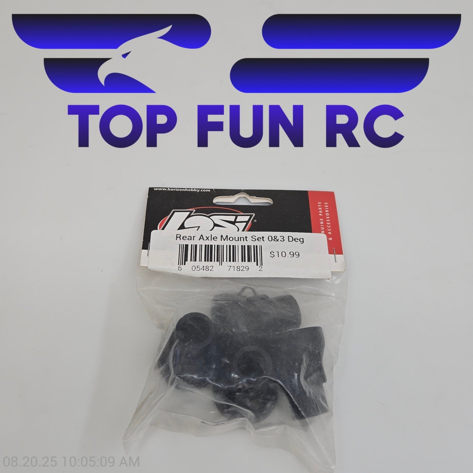 Losi LOS242052 Rear Axle Mount Set 0 & 3 Degree For LMT