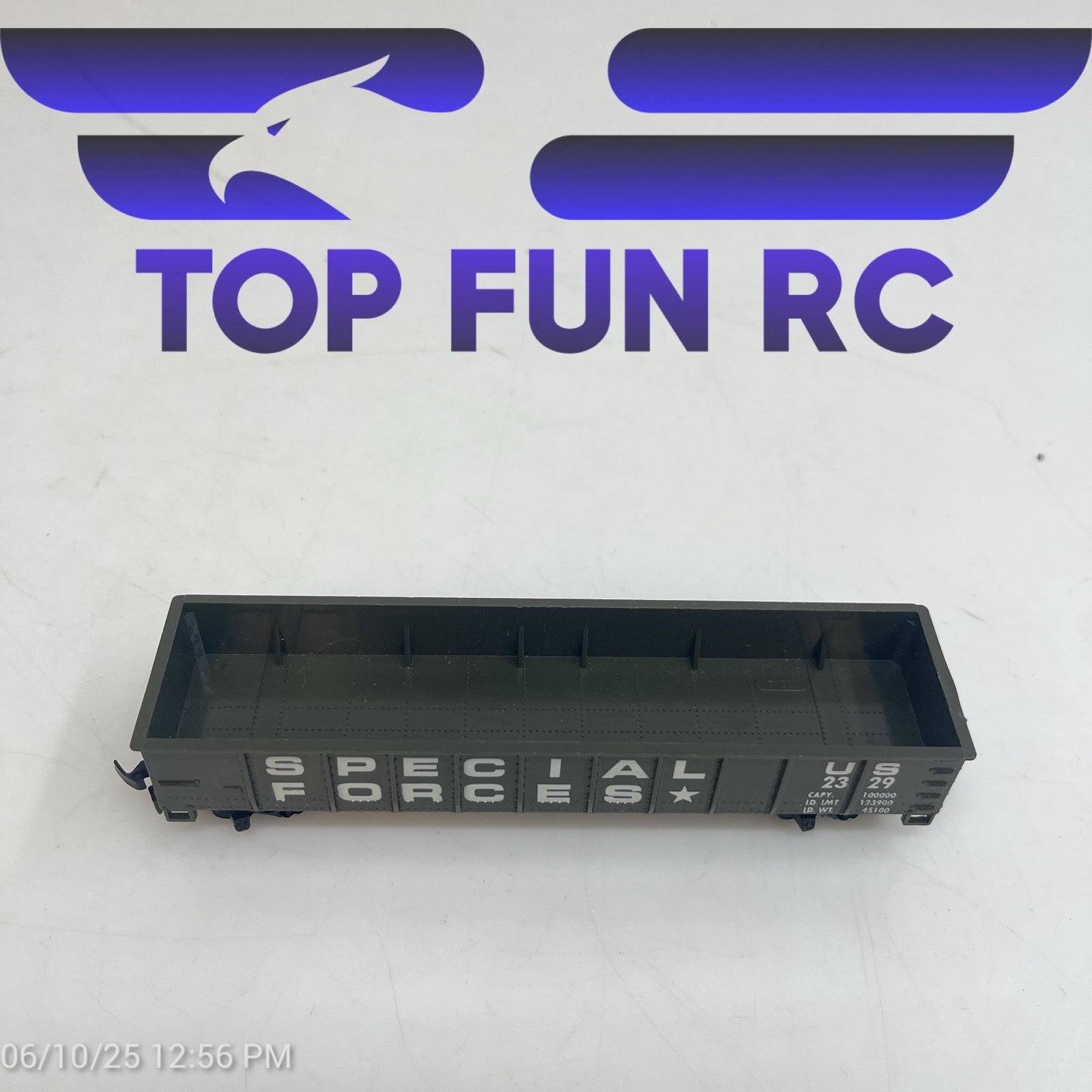 Tyco HO-Gauge G.I. Joe Special Forces Train Hopper Car