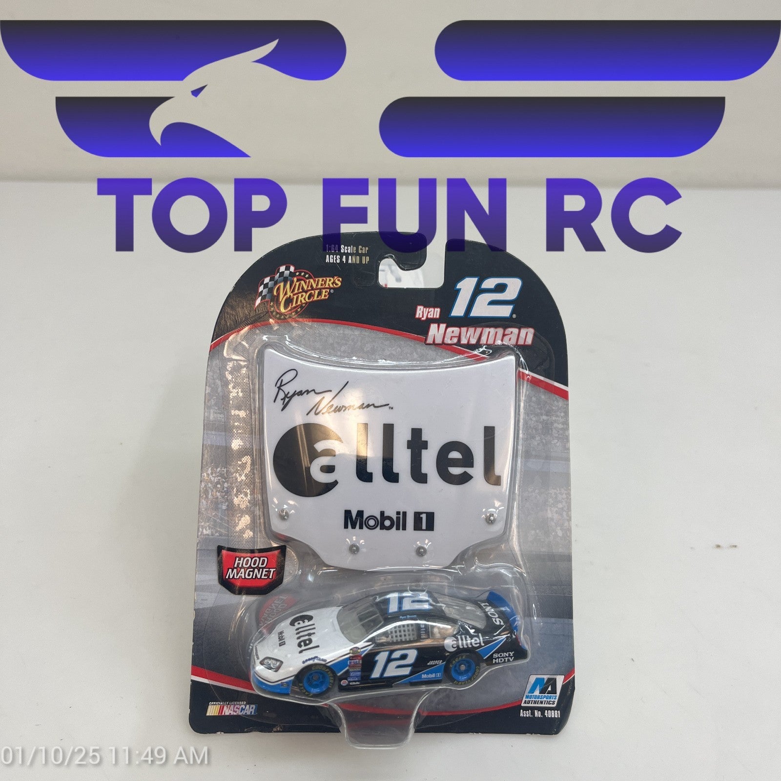 Winners Circle 2006 #12 Ryan Newman Alltel Car