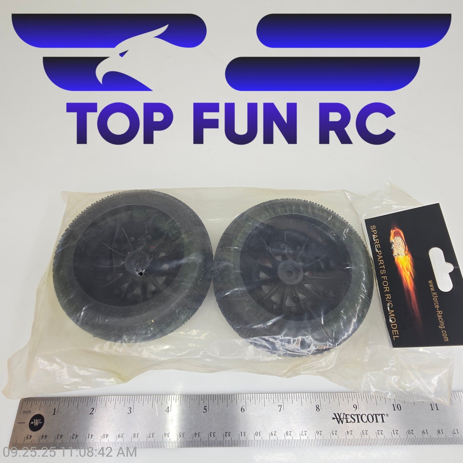 Kforce Racing 1/10 Scale Bead-Lock Short Course Truck Rubber Tires 12mm Hex