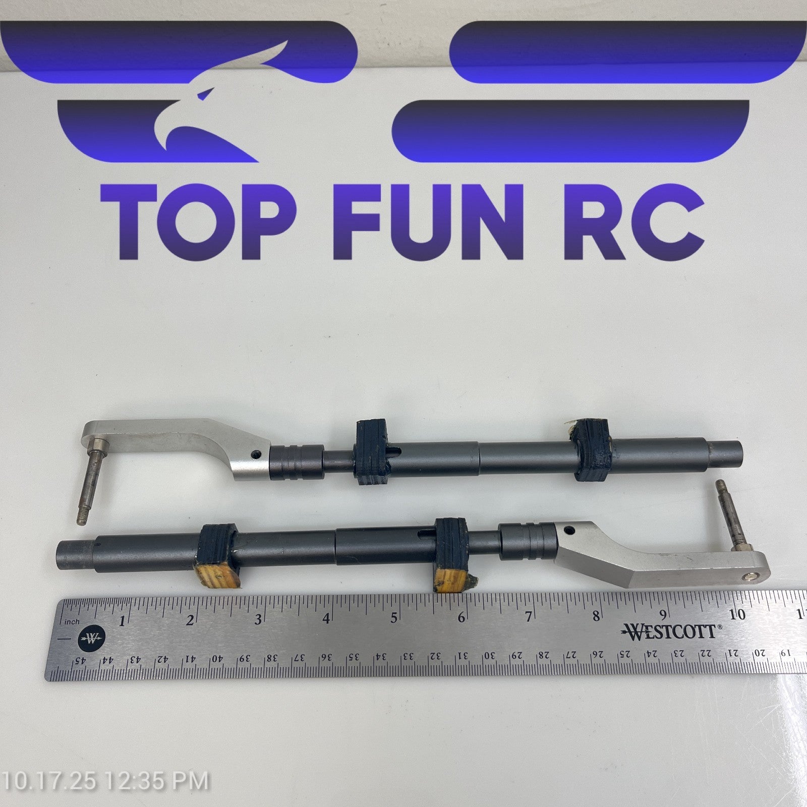 Hobbico Main Pneumatic Retracts 4 1/2" Struts For 3 1/4" Wheels