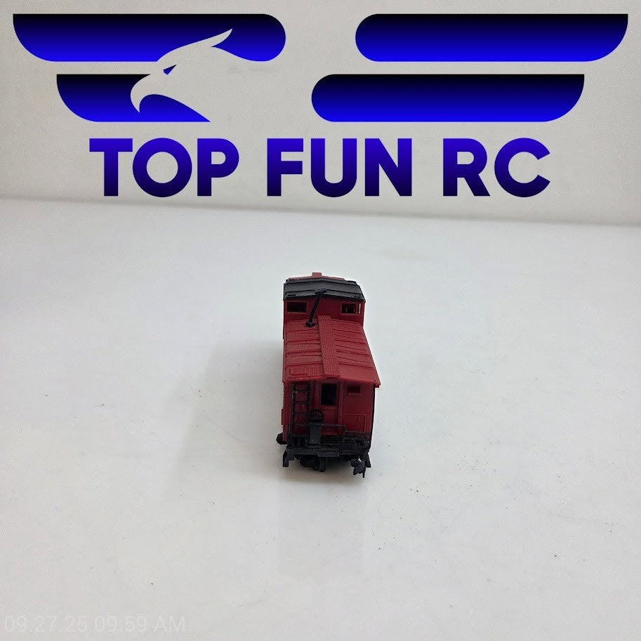 Tyco HO Scale 7240 Santa Fe AT&SF Caboose Red