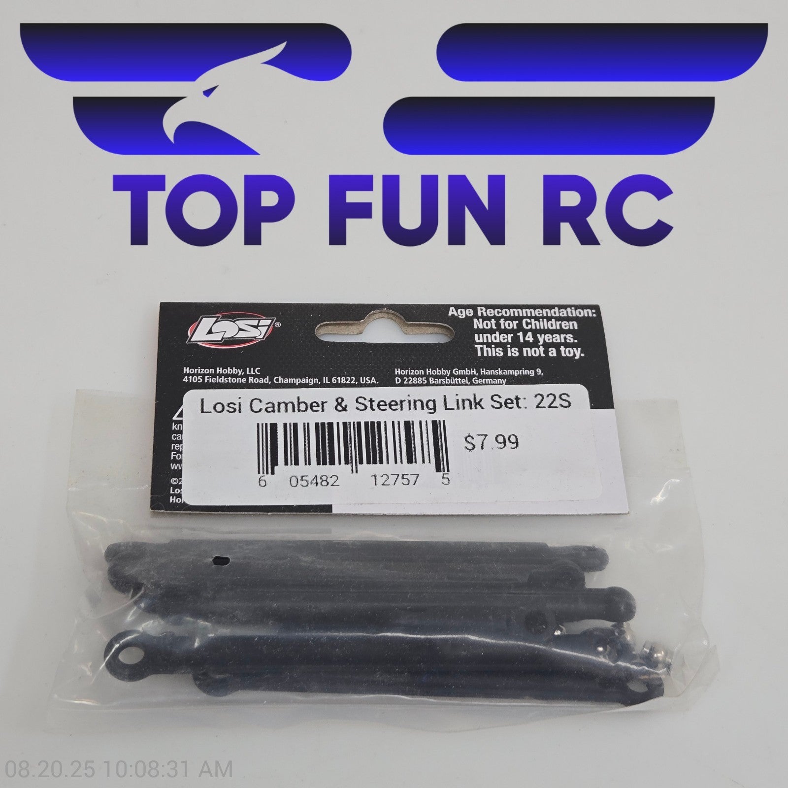Losi LOS234027 Camber & Steering Link Set For 22S Drag