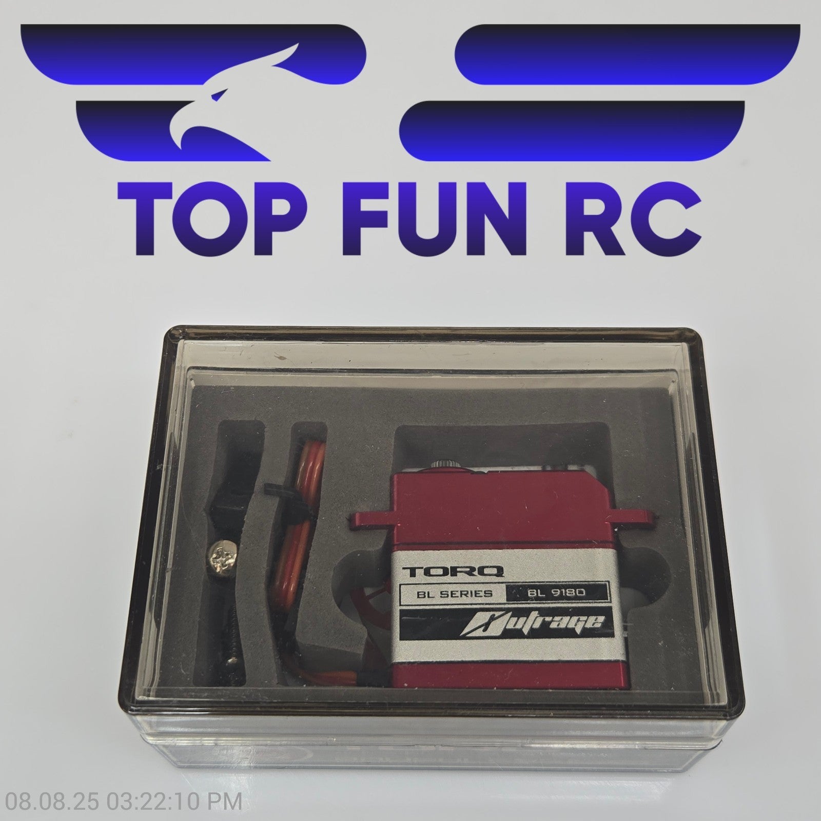 Torq Outrage Series Servo BL9180 High Torque Airplane Open Box