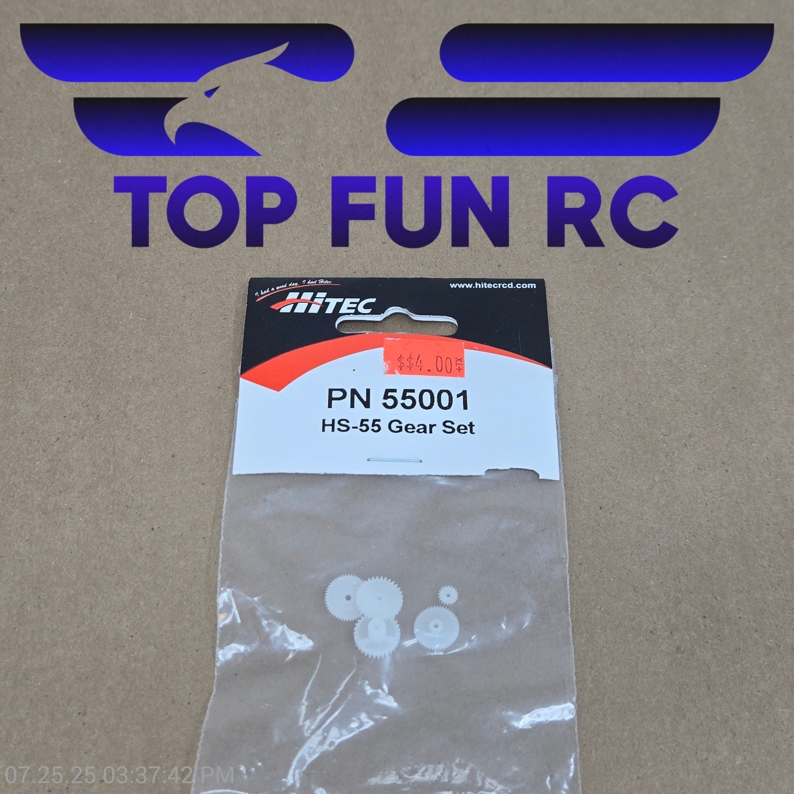 Hitec PN 55001 Gear Set For HS-55 Servo