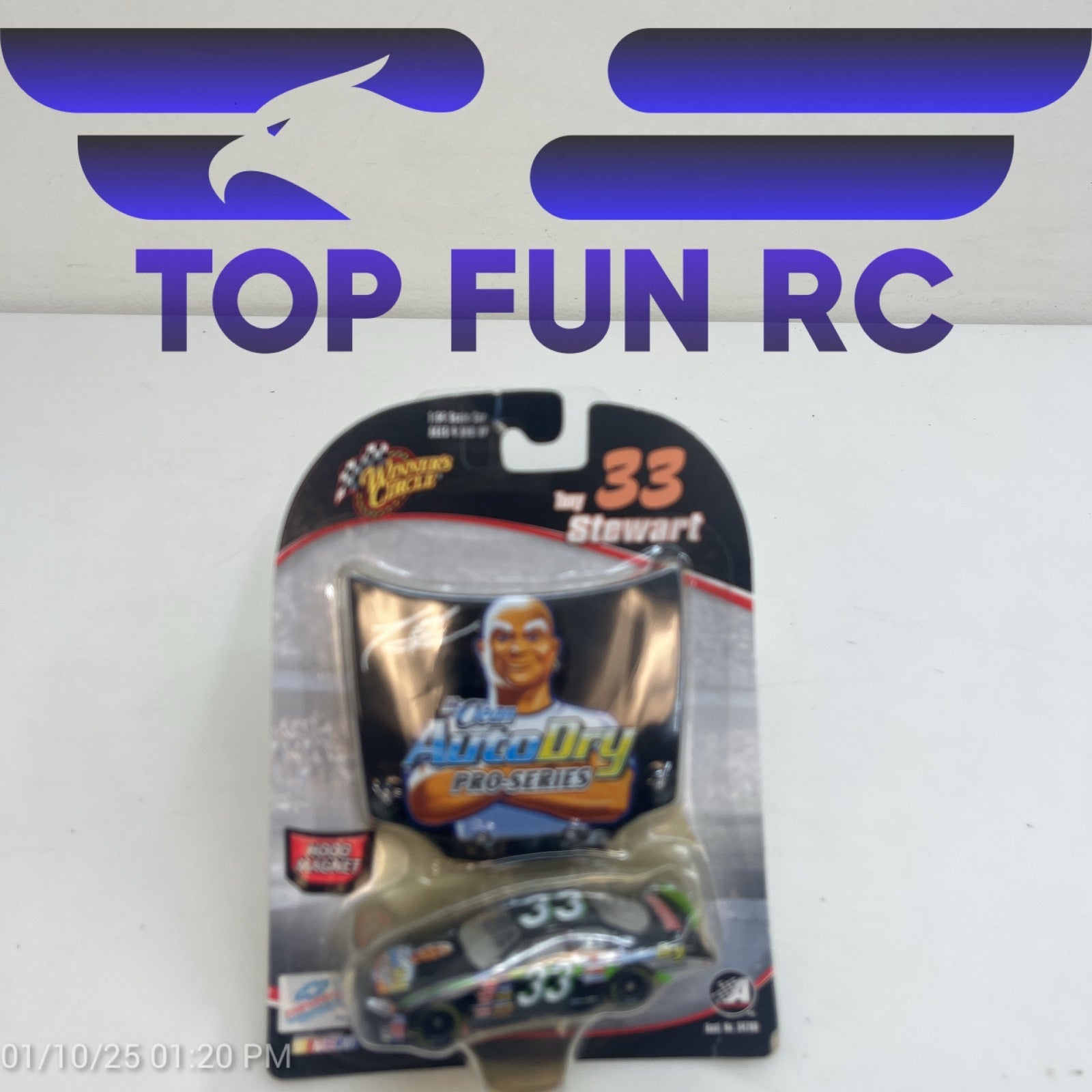 Winners Circle Tony Stewart Mr. Clean Auto Dry Pro Series #33 Diecast