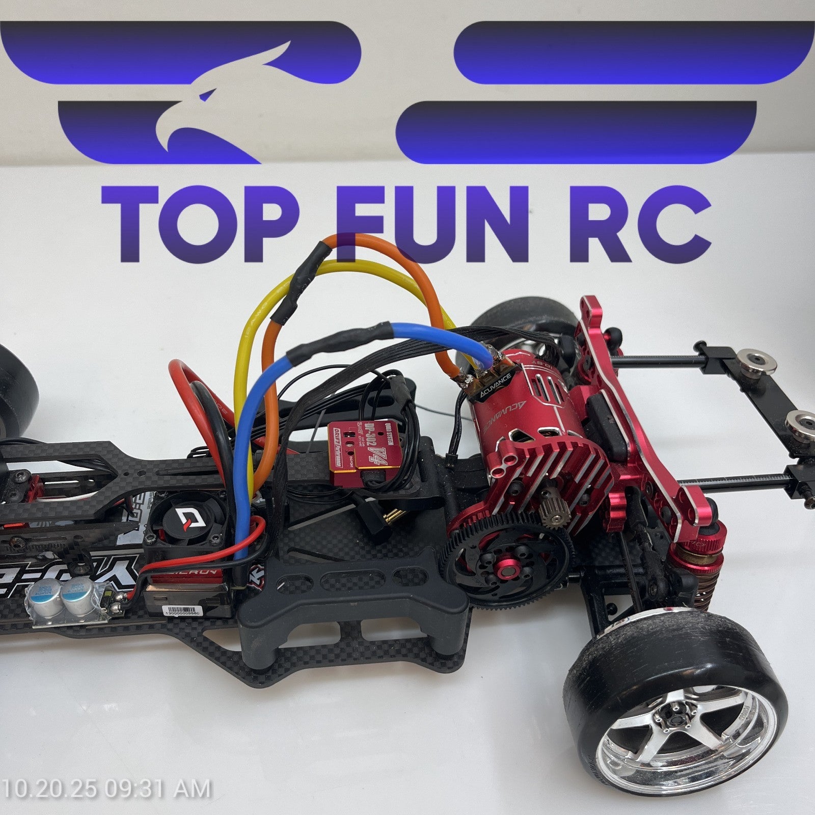 Yokomo YD-2 SX III 1/10 Scale Drift Car w/ Shark Rhino Front End