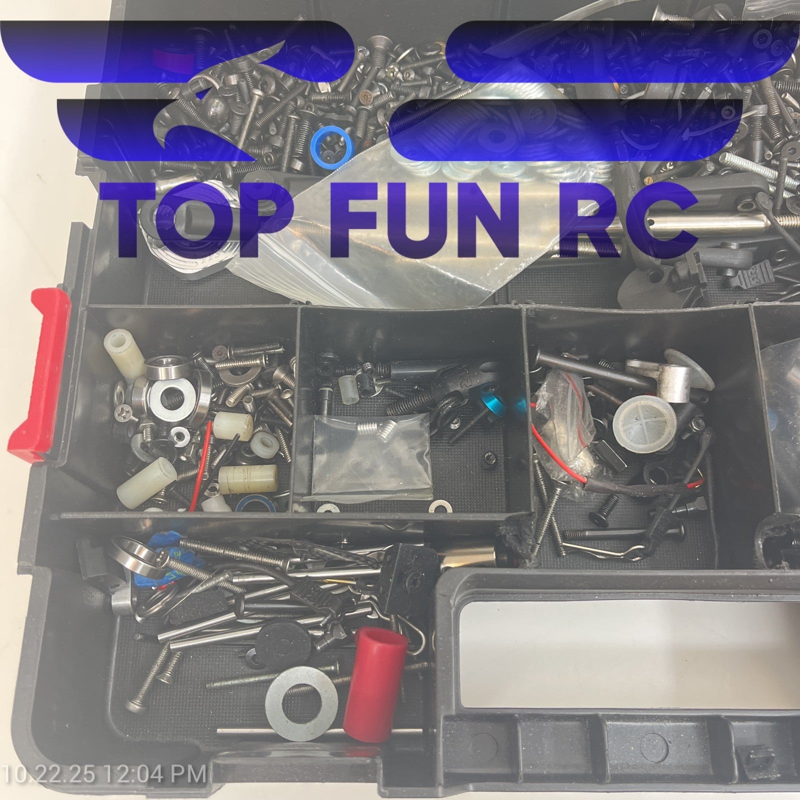 RC Assorted Parts Mounting Pins, Spacers, Hinge Pins & Various Screws Misc.