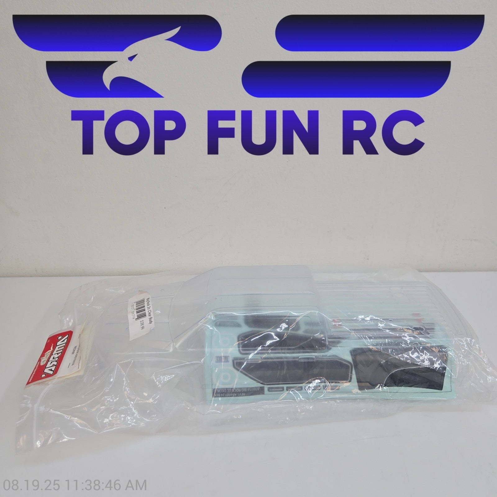 Arrma AR402284 Big Rock Crew Cab 4x4 Clear Body 3s