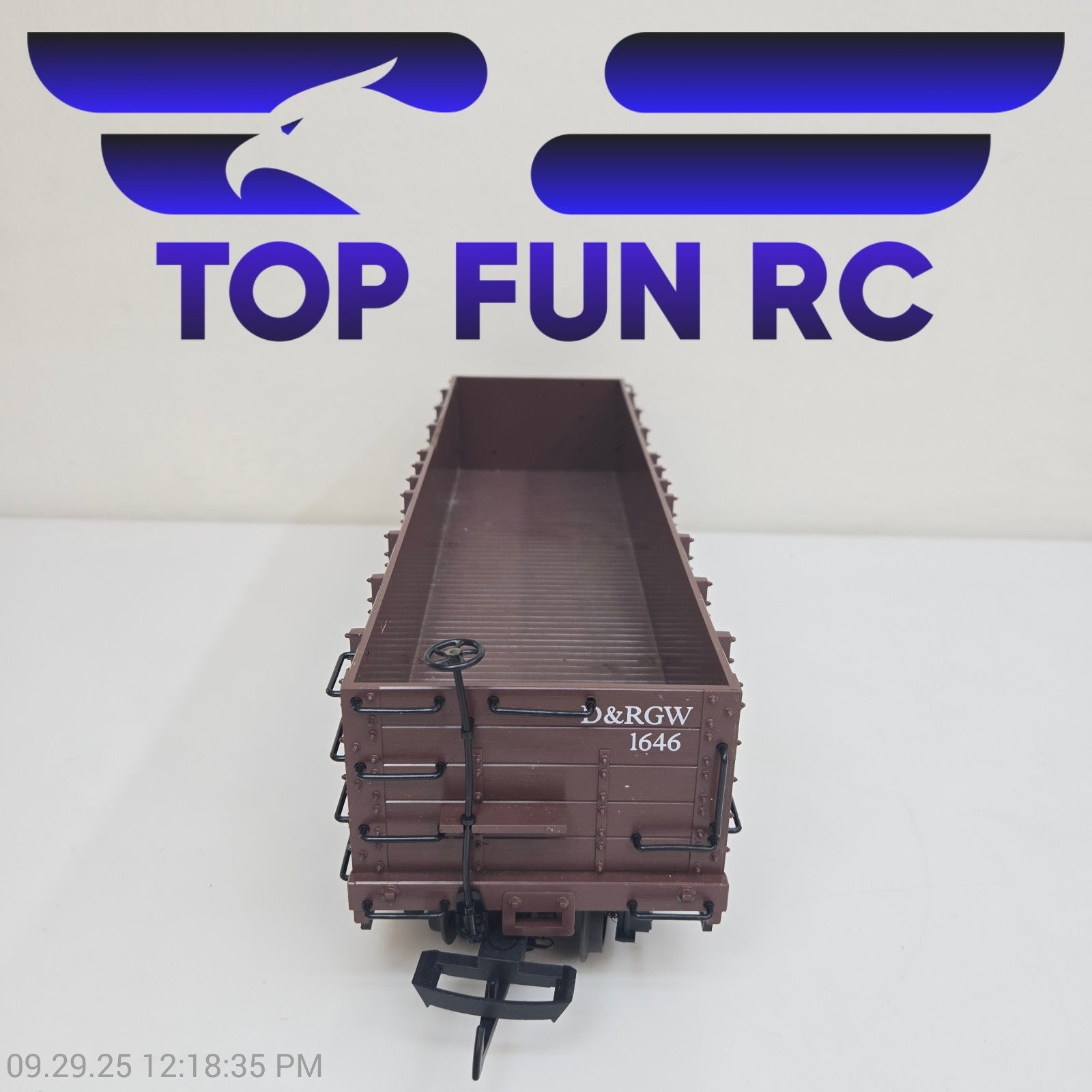 LGB G-Gauge 4073 D&RGW High Side Gondola