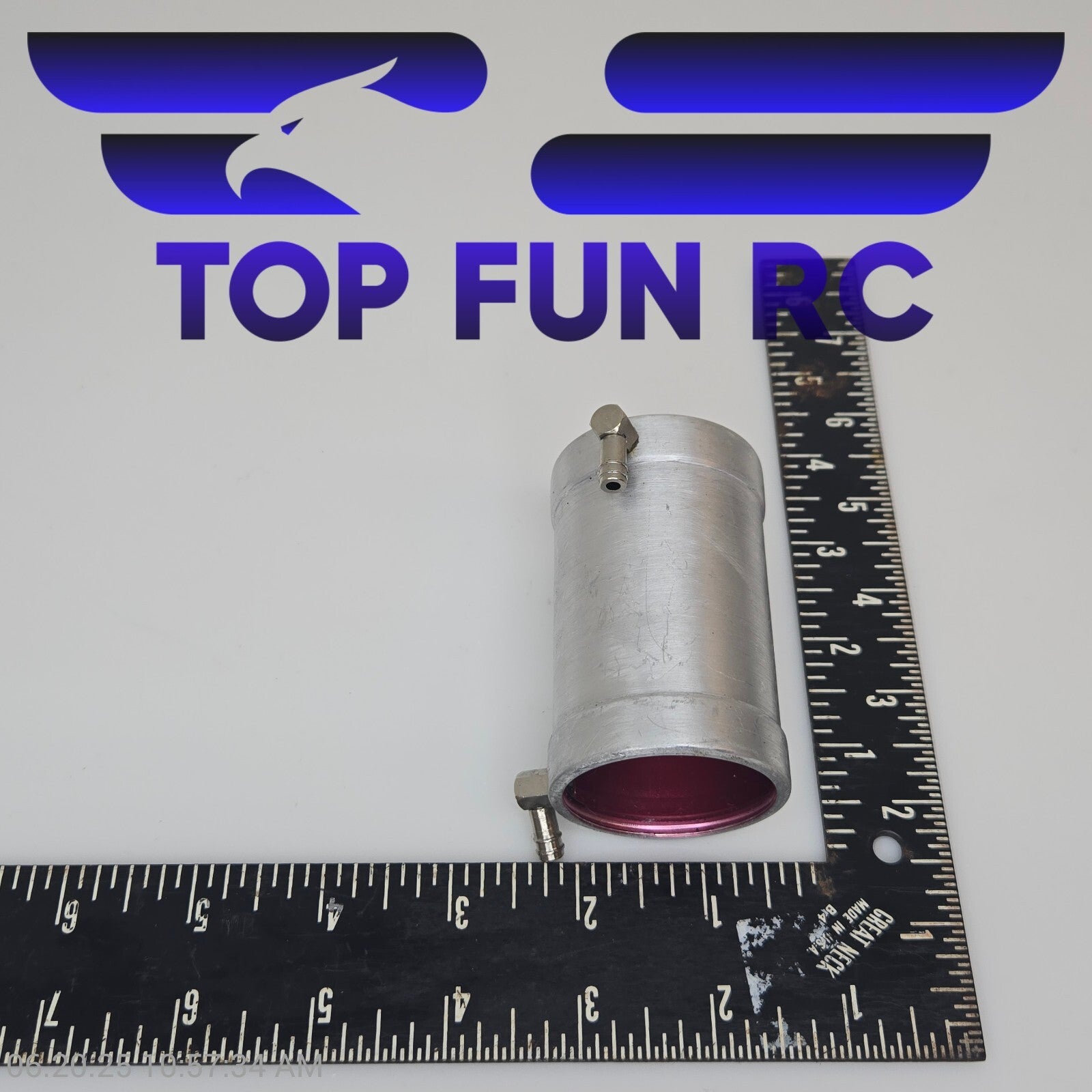 RC CNC Aluminum Water Cooling Jacket For 92mm Motor 40mm Diameter