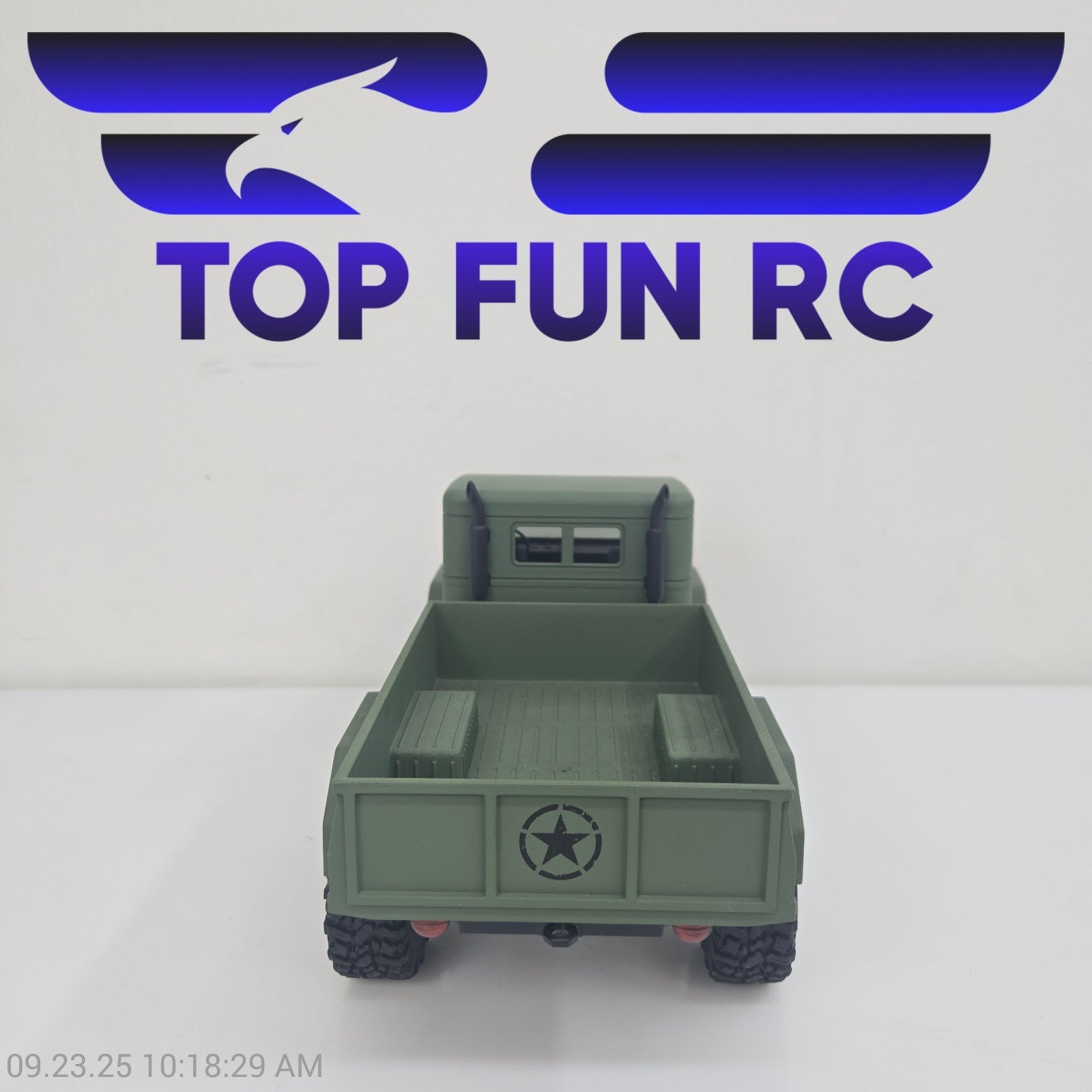 Henglong 3853A Military Truck 2.4G 1/16 Scale Remote Control 4x4 High Imitation