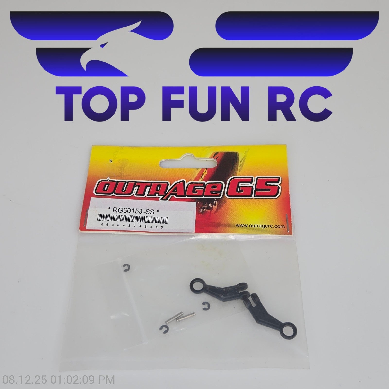 Outrage RG50153-SS Radius Arm Replacement Set For G5 Helicopter