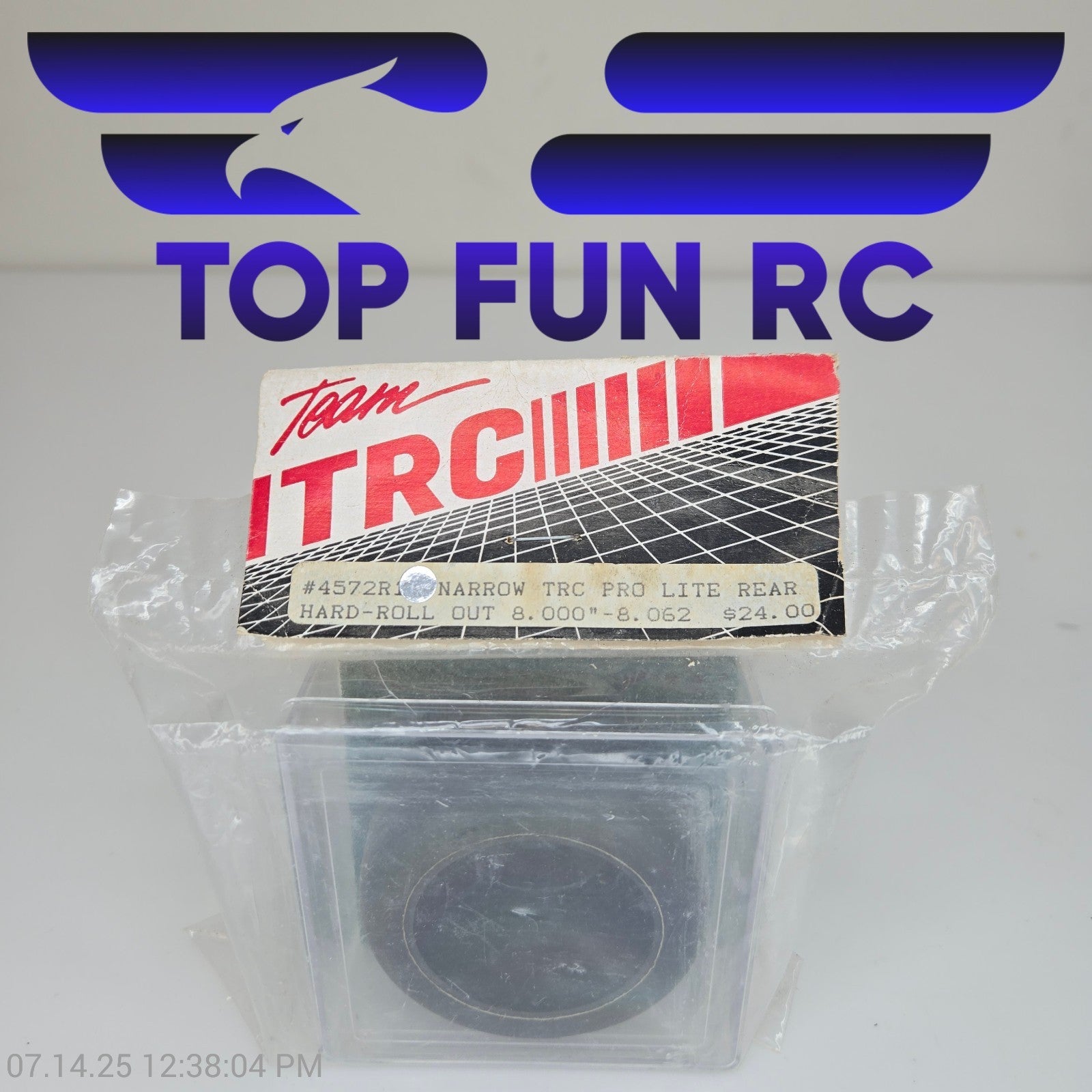 TRC 4572R1 Narrow Rear Hard Roll Out Tire Wheel For Pro Lite
