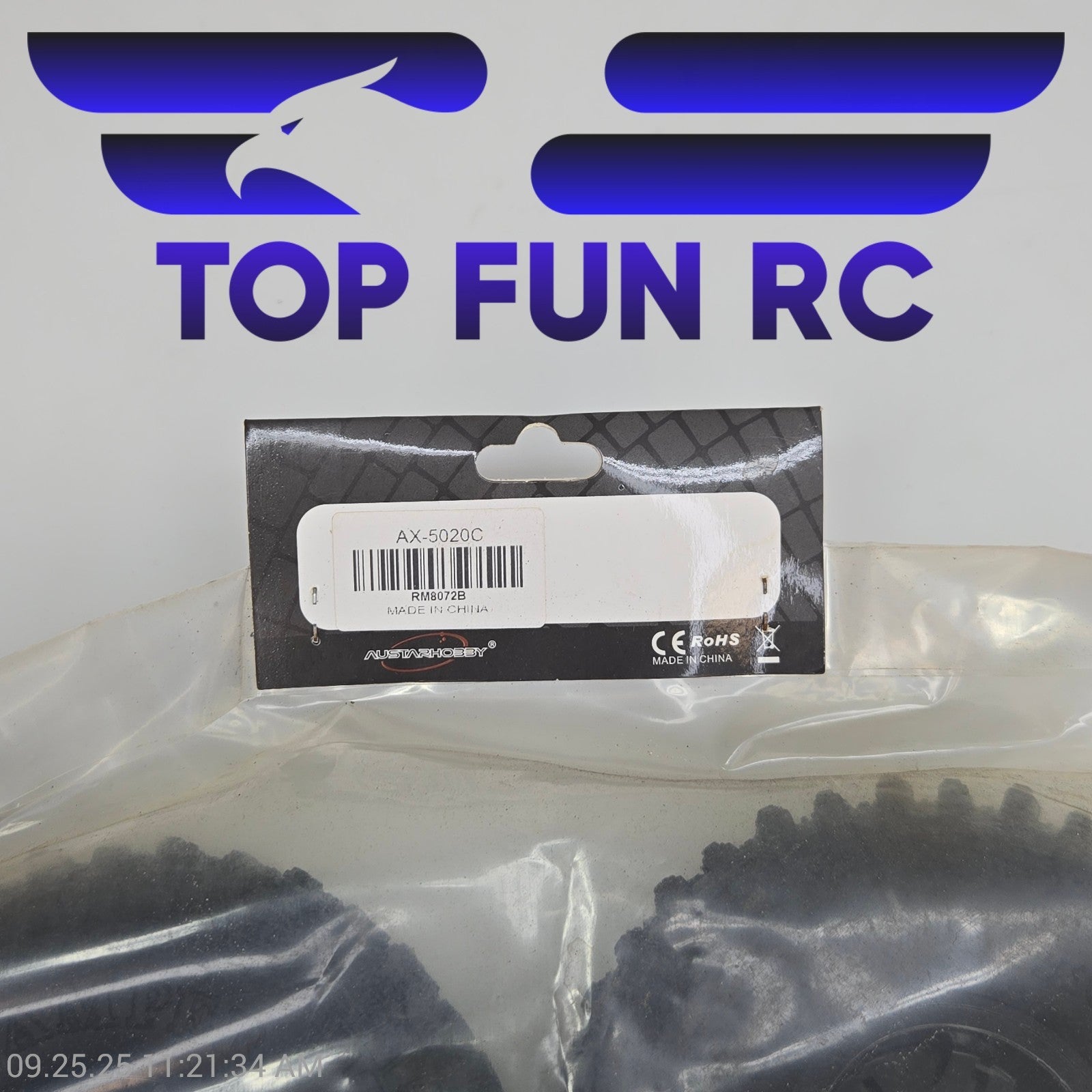 AUSTAR AX-5020 1.9" Crawler Tires for RC 1/10 Traxxas Redcat SCX10 AXIAL Car