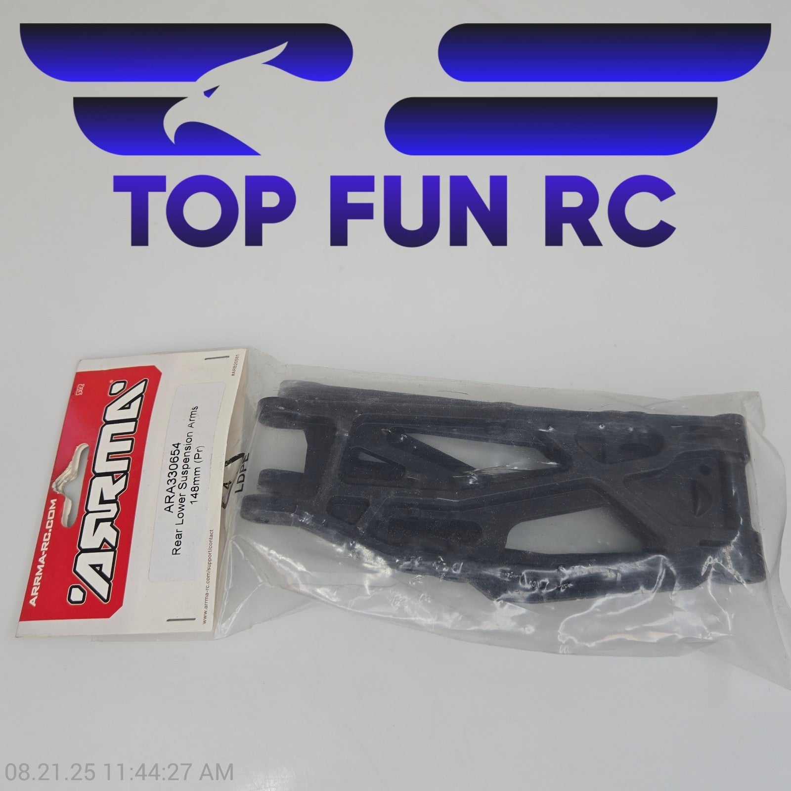 Arrma ARA330654 Rear Lower Suspension Arms 148mm (Pr) For Kraton 6s
