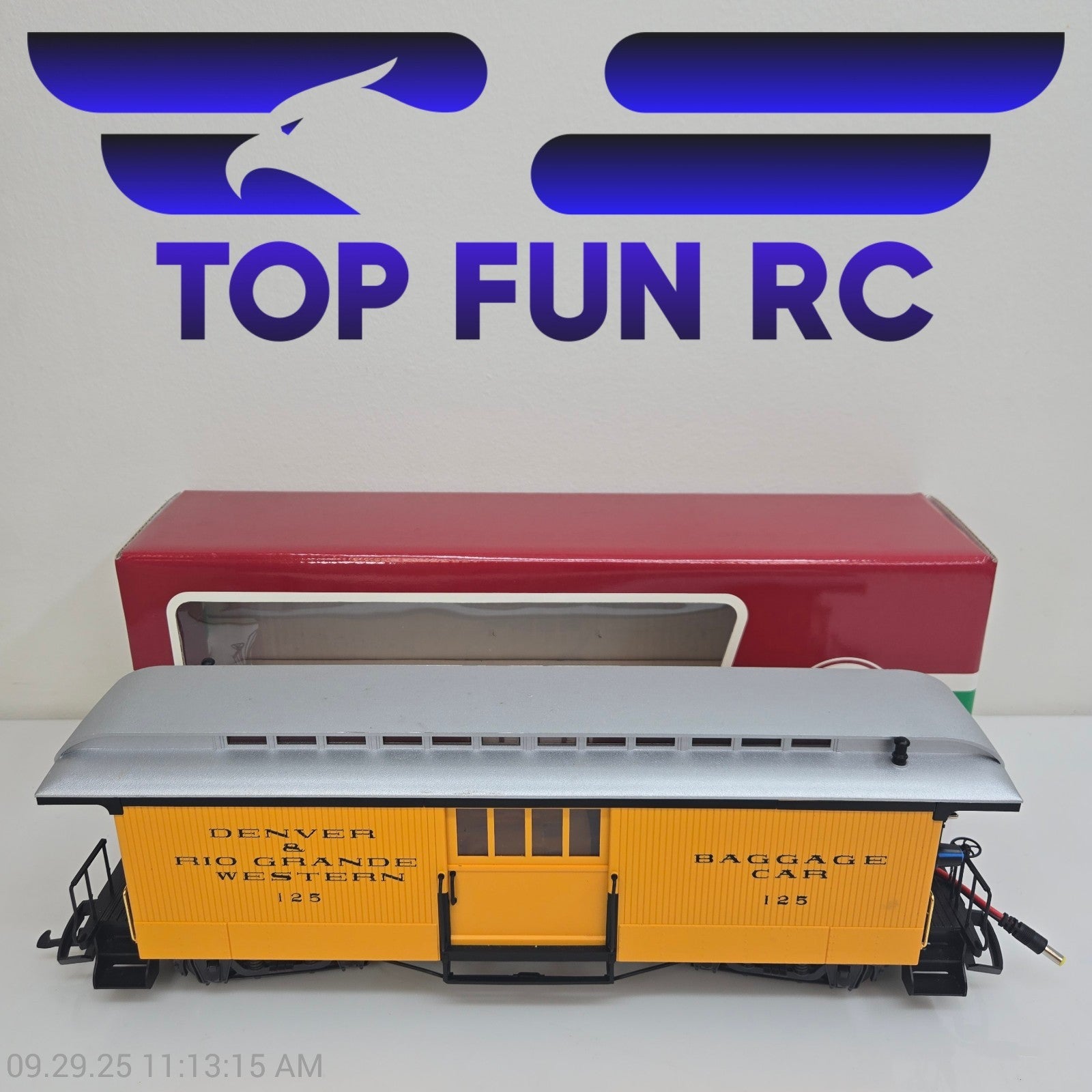LGB G-Gauge 3084 Denver & Rio Grande Western Baggage Car