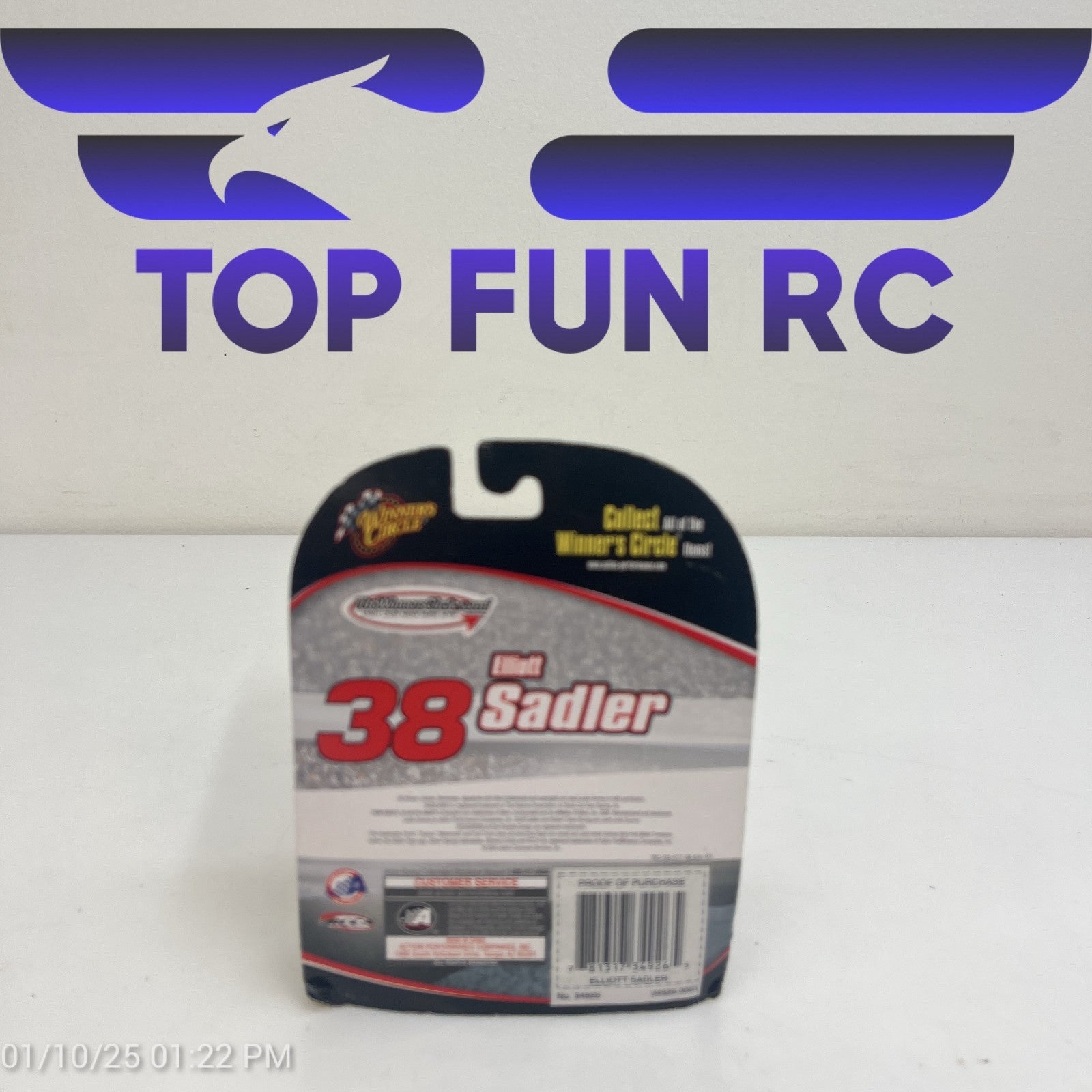 Winners Circle Elliot Sadler Pedigree #38 Die Cast