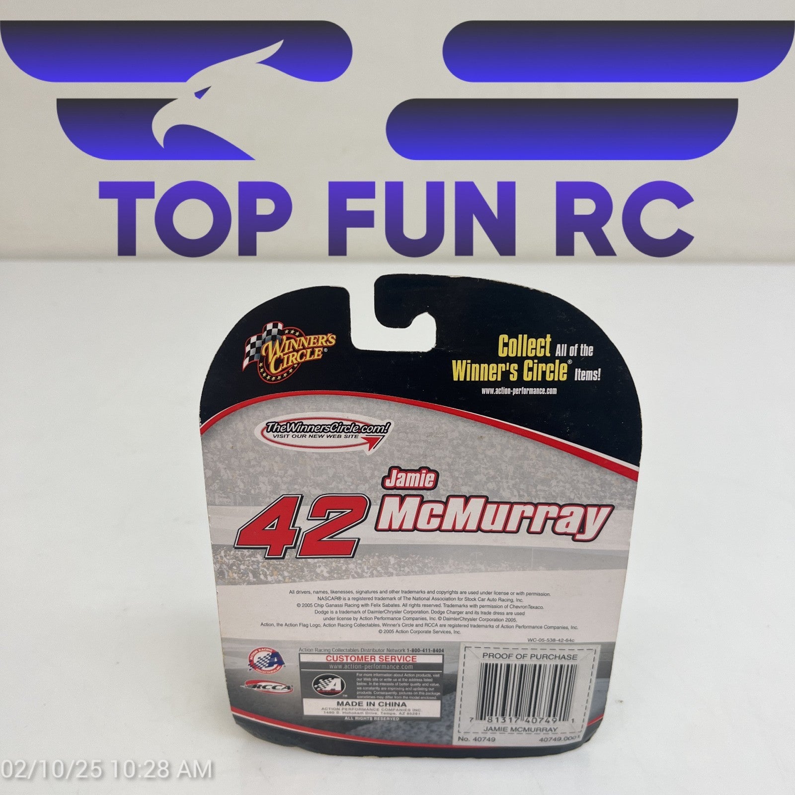 Winners Circle Jamie McMurray #42 Texaco Havoline Diecast
