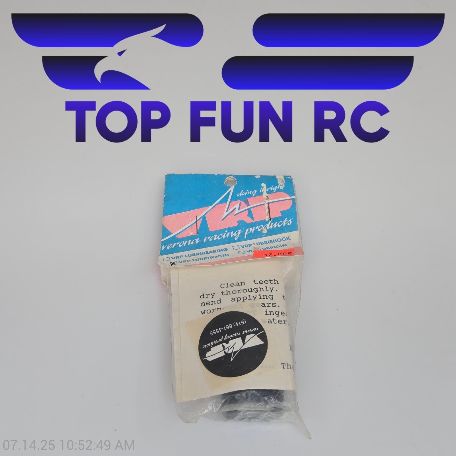 Verona Racing Products VRP Lubritooth Vintage