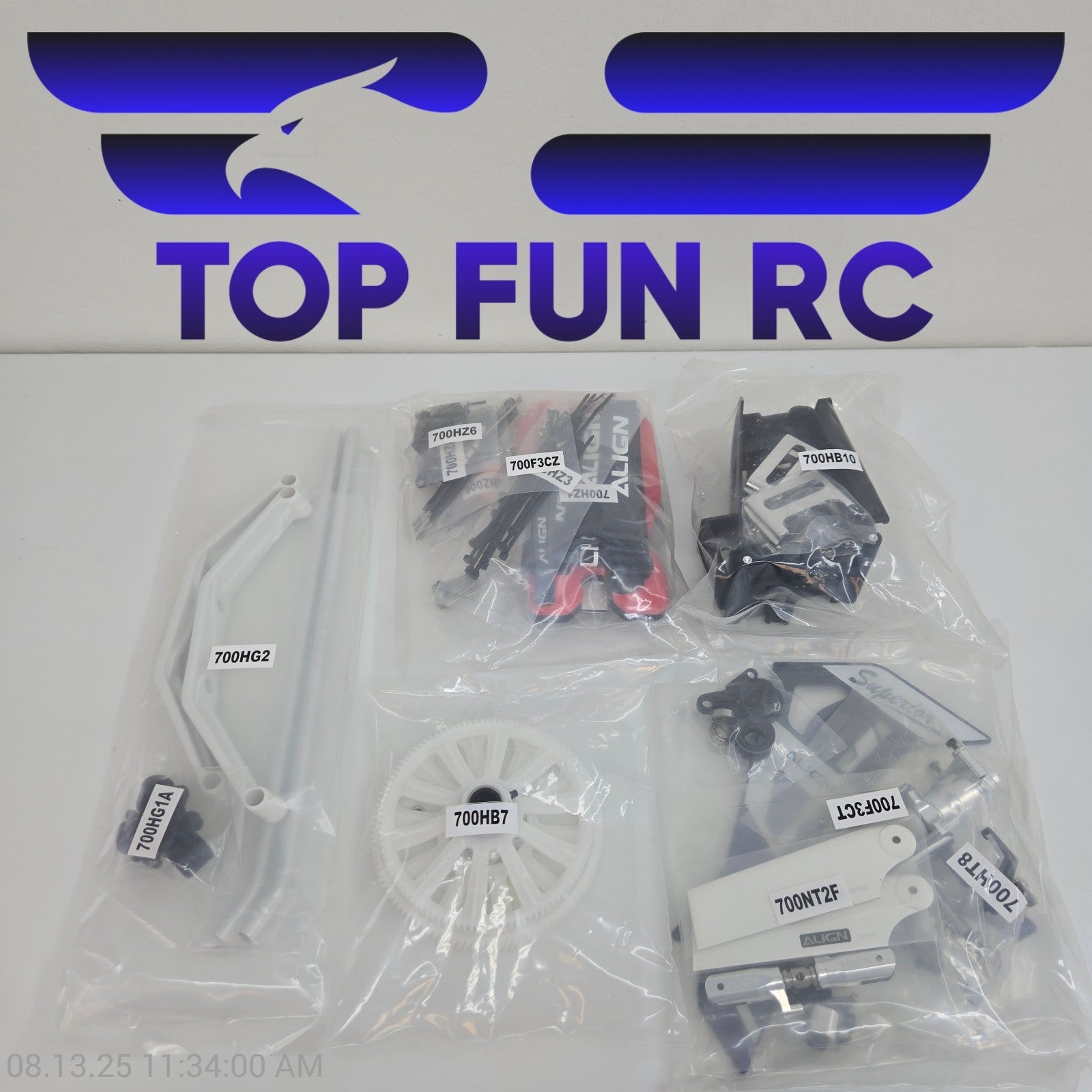 Align TREX 700E V2 F3C Performance flybar Helicopter Kit