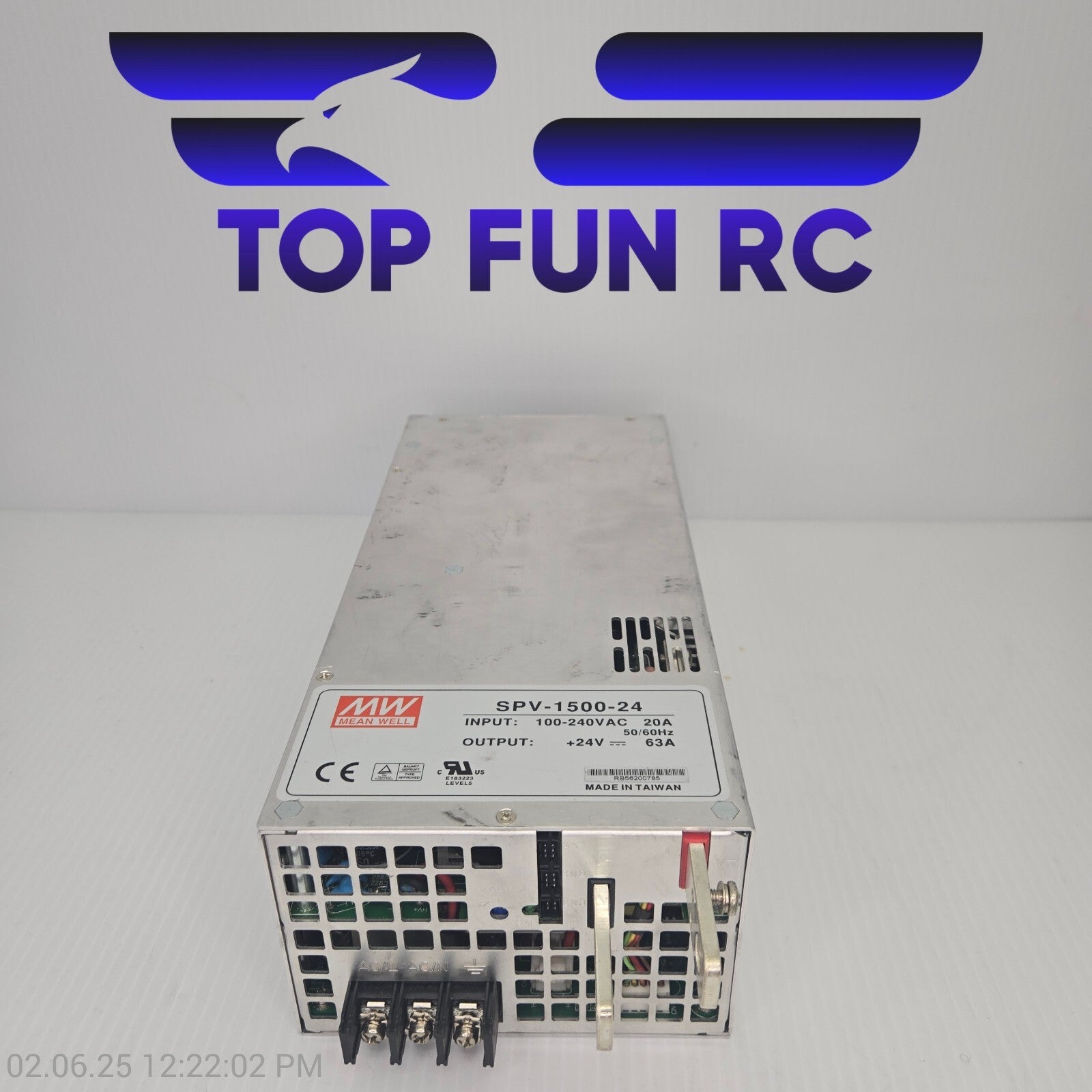 Mean Well SPV-1500-24 Input 100-240VAC 20A Switching Power Supplies