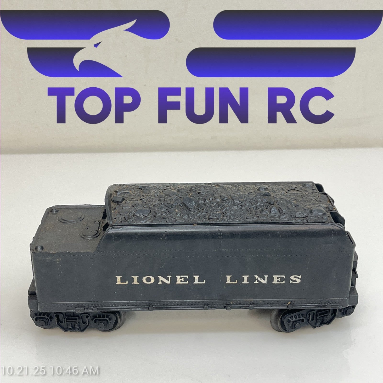 Lionel O-27 Gauge 2224W Whistle Coal Tender Car