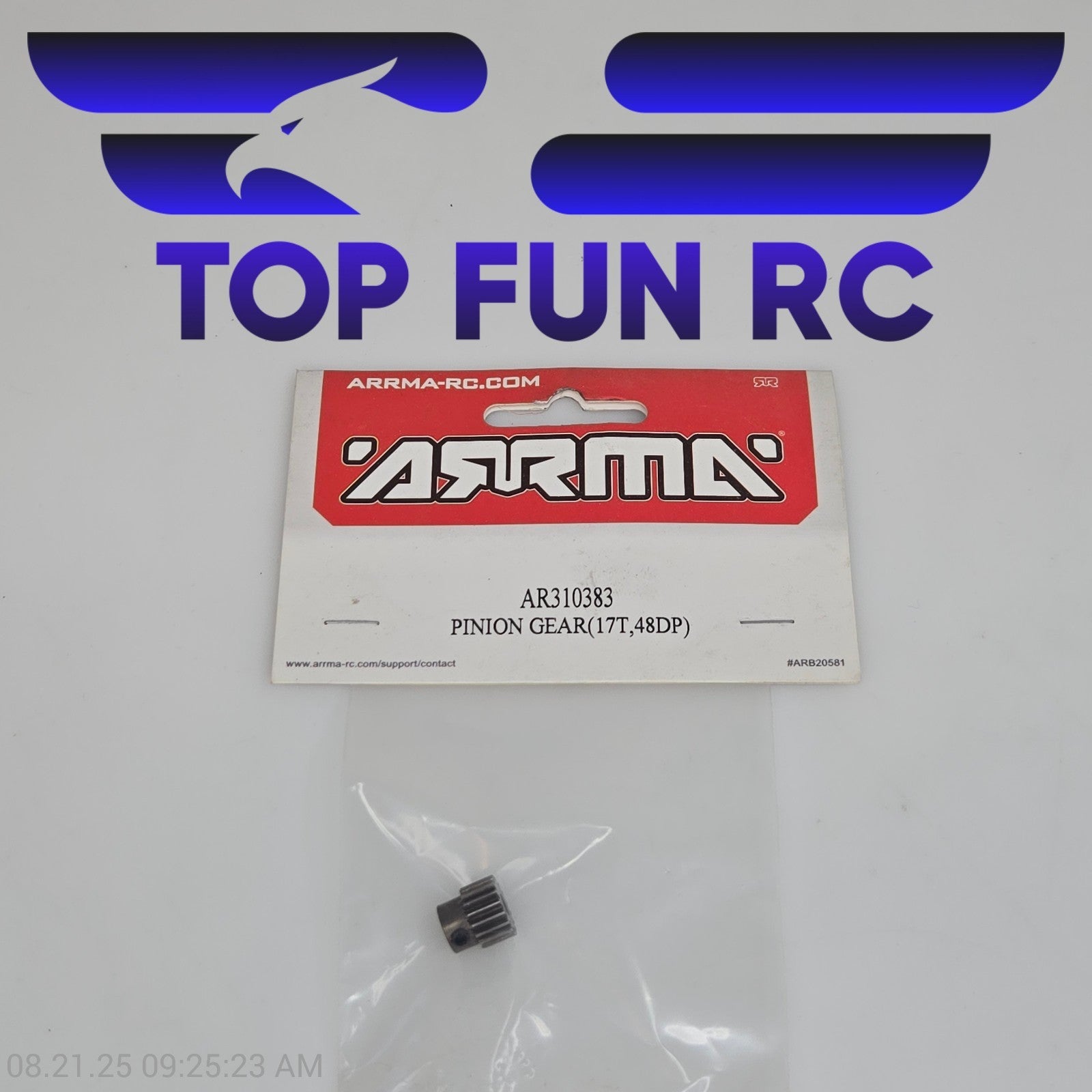 Arrma AR310383 Pinion Gear 17T, 48DP