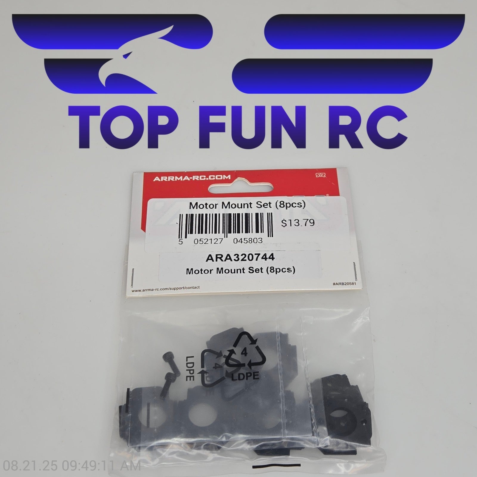 Arrma ARA320744 Motor Mount Set (8pcs)