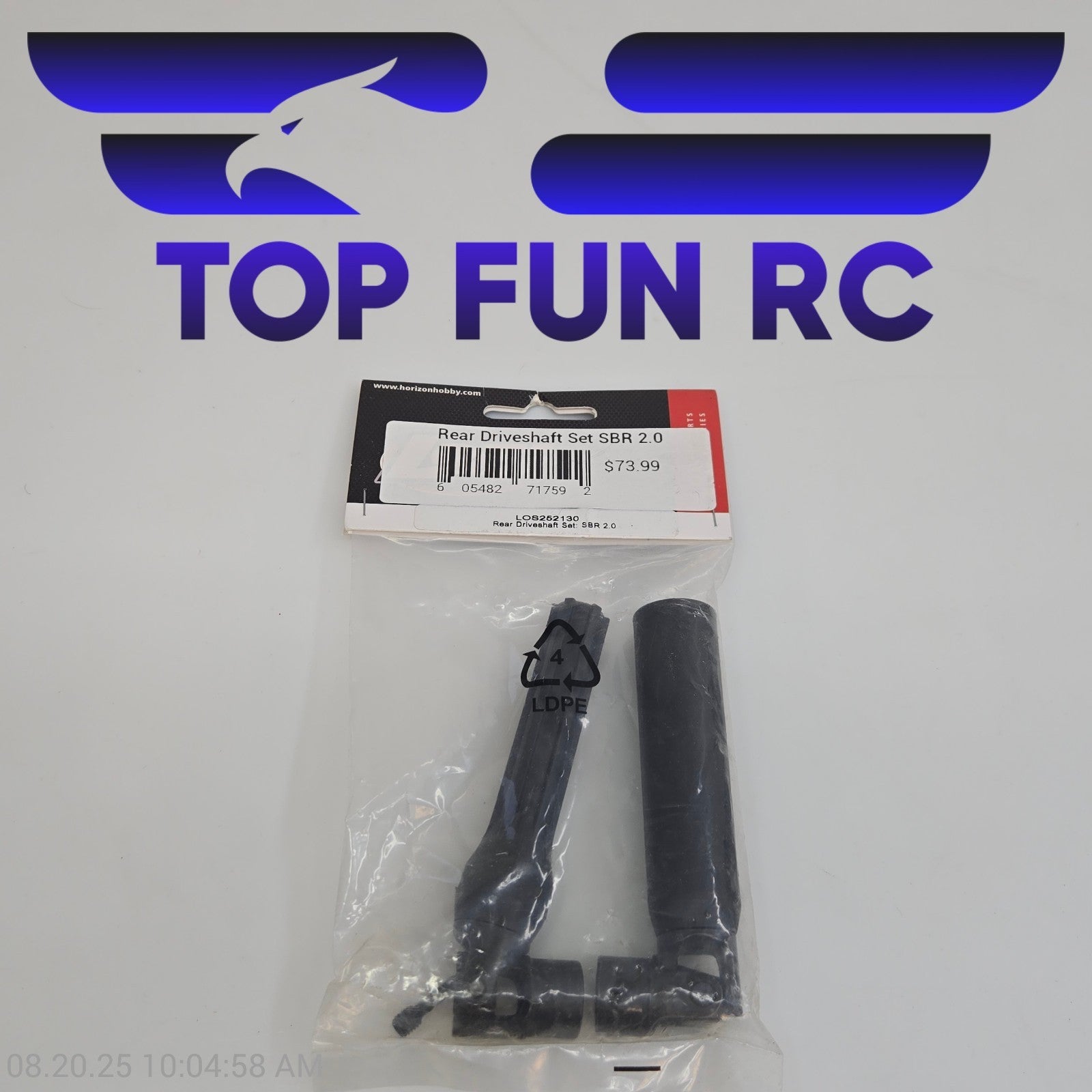Losi LOS252130 Rear Driveshaft Set For SBR 2.0