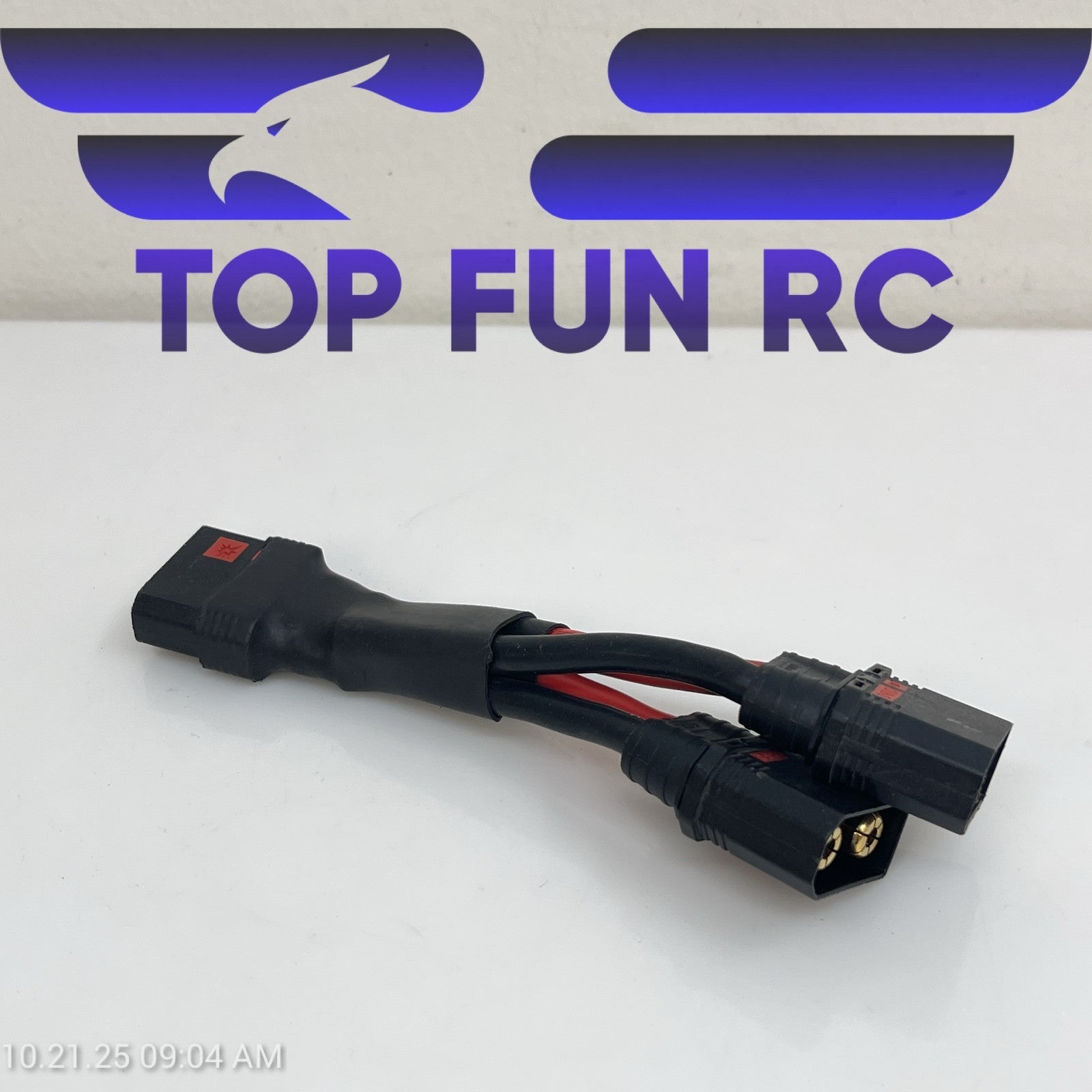 BackBay RC QS8-S Parallel Adapter 10CM 8AWG Wire Double Capacity