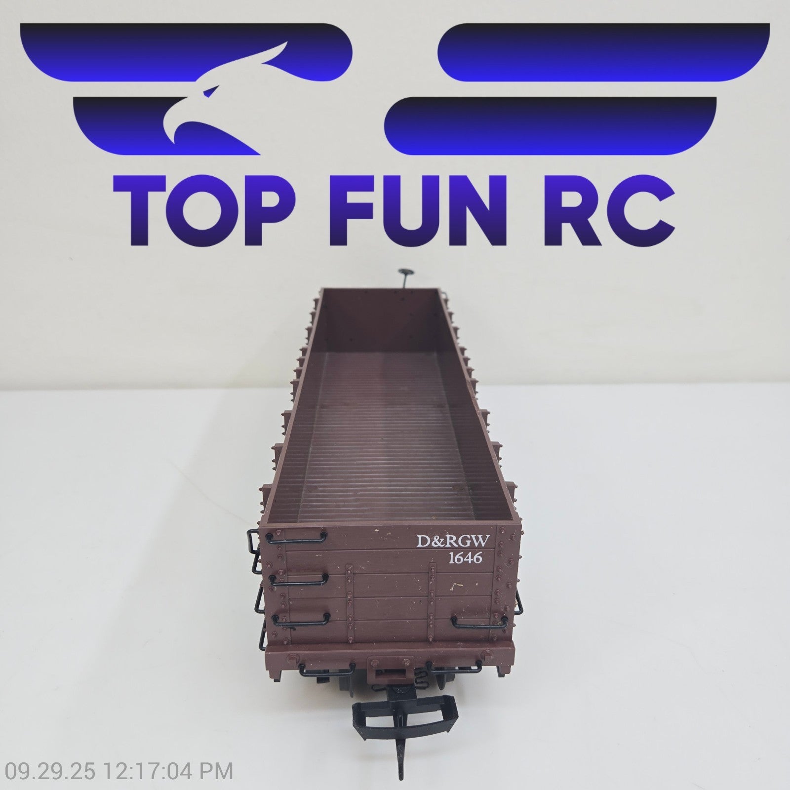 LGB G-Gauge 4073 D&RGW High Side Gondola