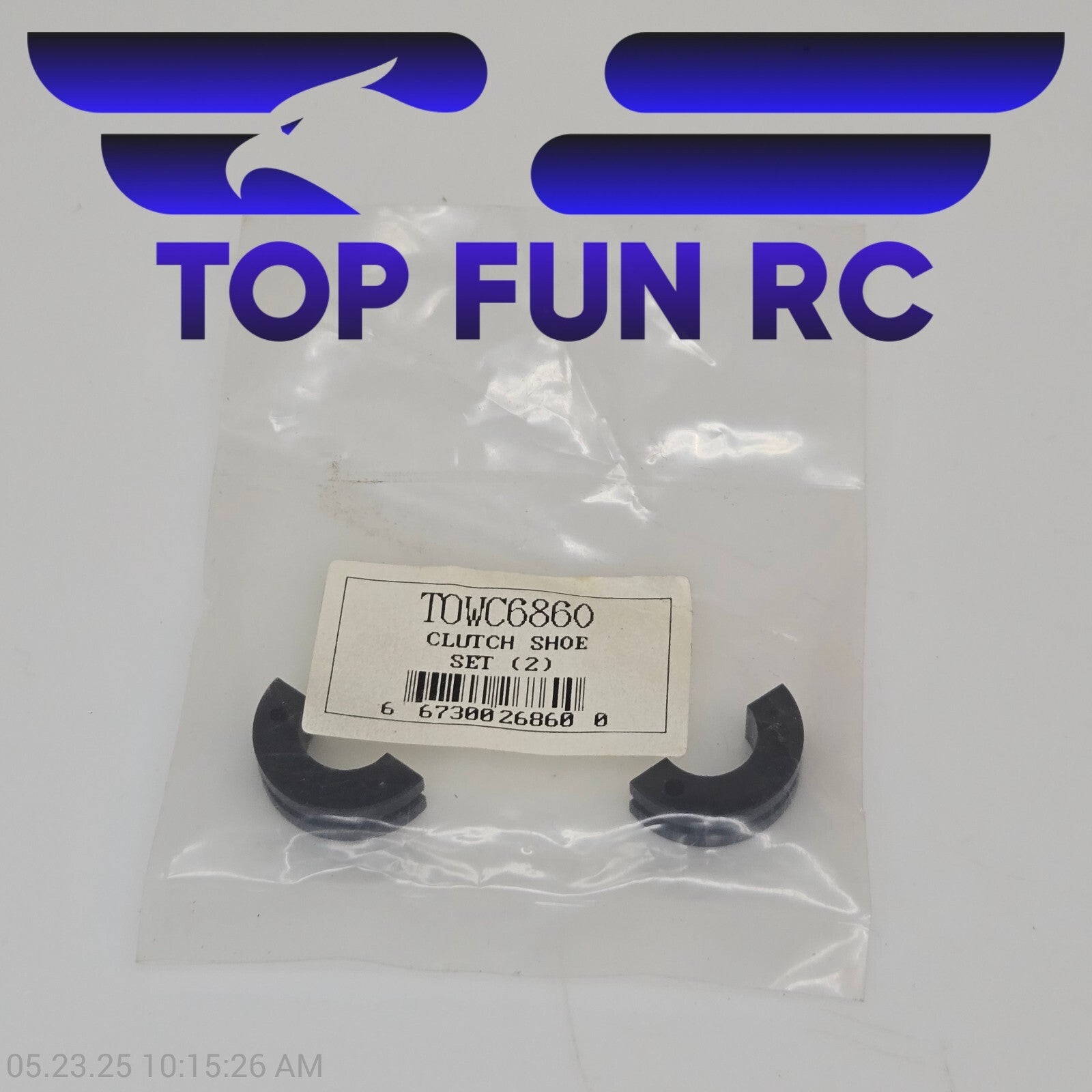 Tower Hobbies RC TOWC6860 Clutch Shoe Set (2)