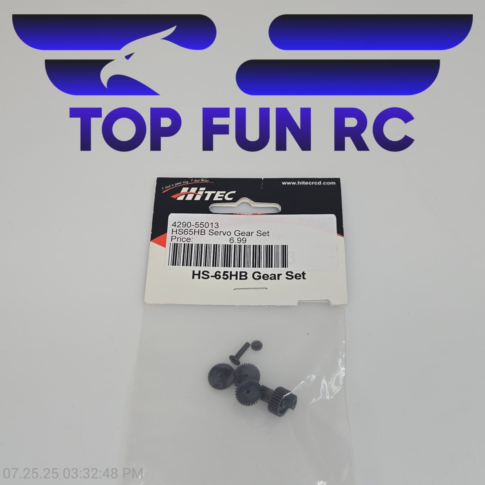 Hitec 4290-55013 Gear Set For HS-65HB Gear Set
