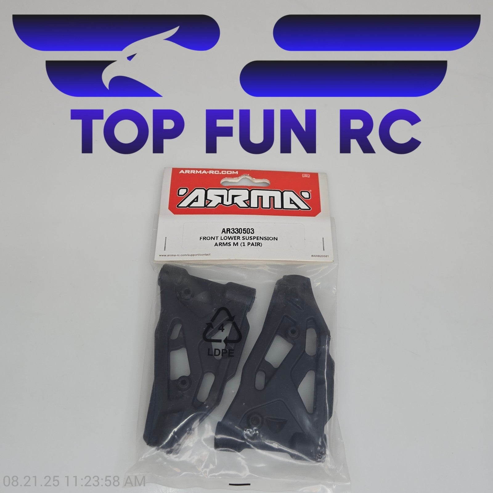 Arrma AR330503 Front Lower Suspension Arms M (1 Pair)