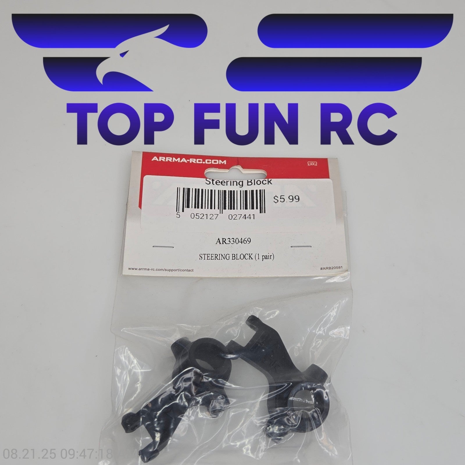 Arrma AR330469 Steering Block (1 Pair)