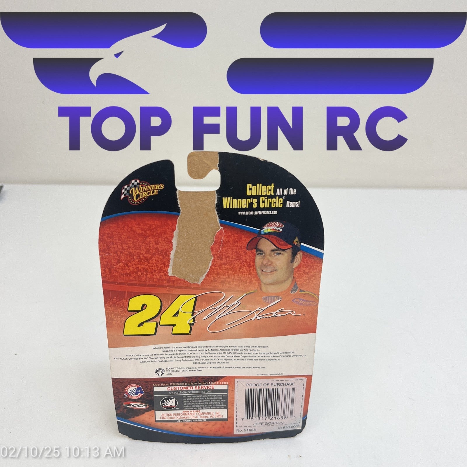 Winners Circle Jeff Gordon #24 Looney Tunes Dupont Diecast
