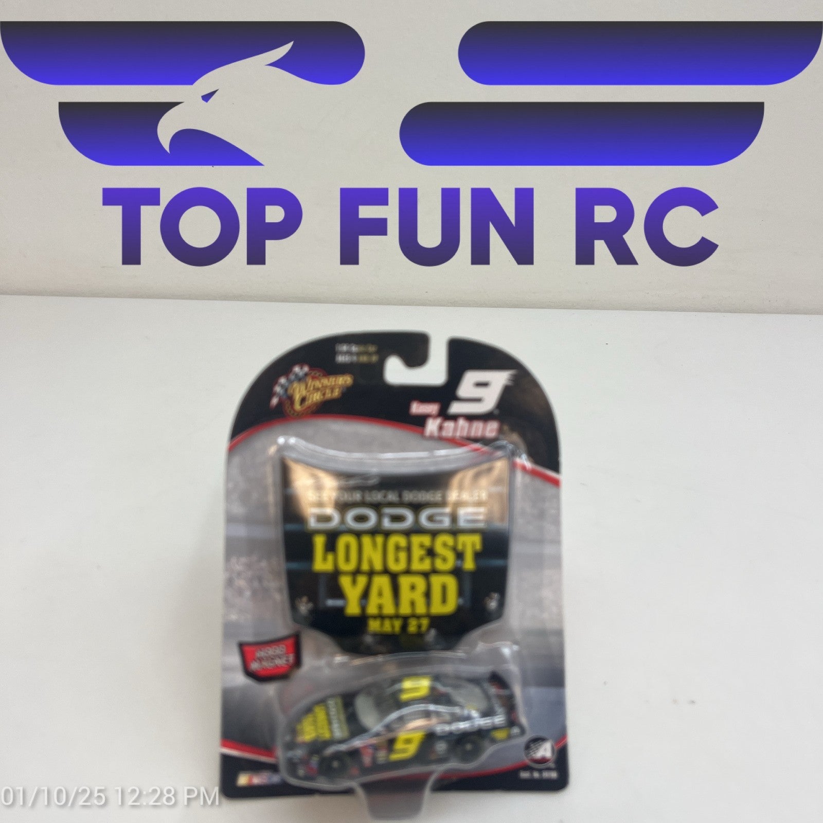 Winners Circle Kasey Kahne #9 Dodge Longest Yard May 27 Hood Magnet Diecast