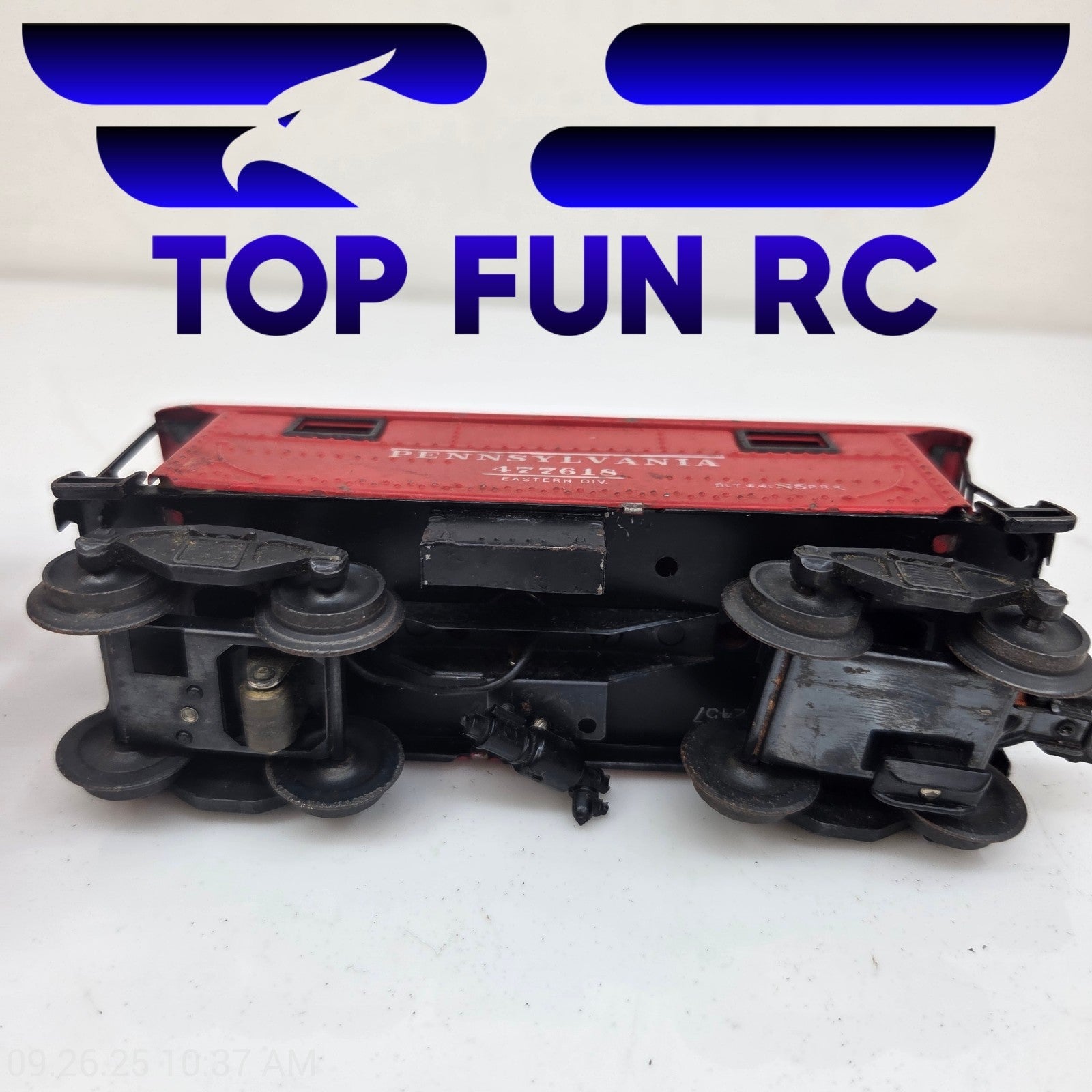 Lionel O-Gauge Caboose 2457 Pennsylvania 477618 Toy Model Train Car