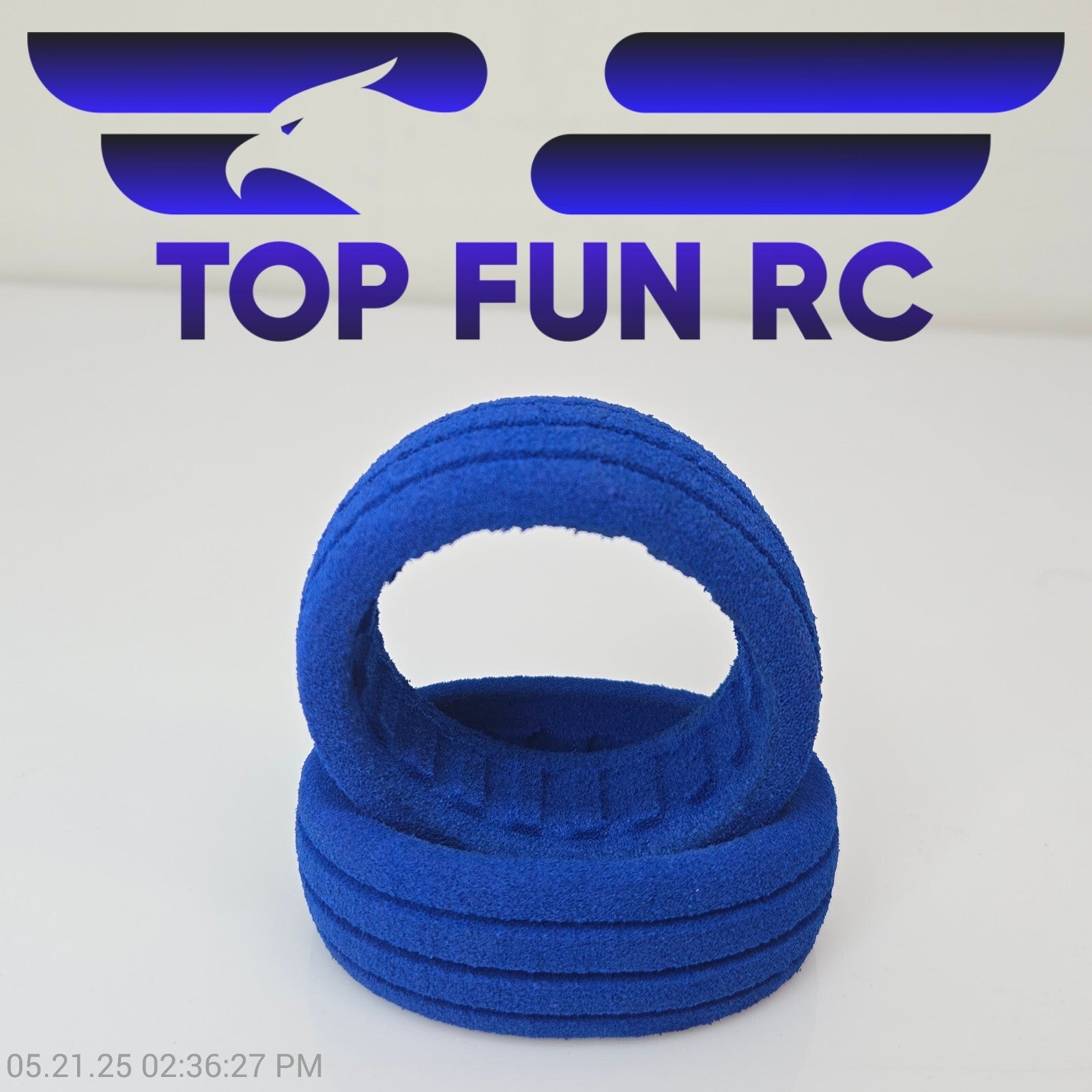 RC Blue Tire Foam Inserts 1 Inch-AKA? Team Associated?