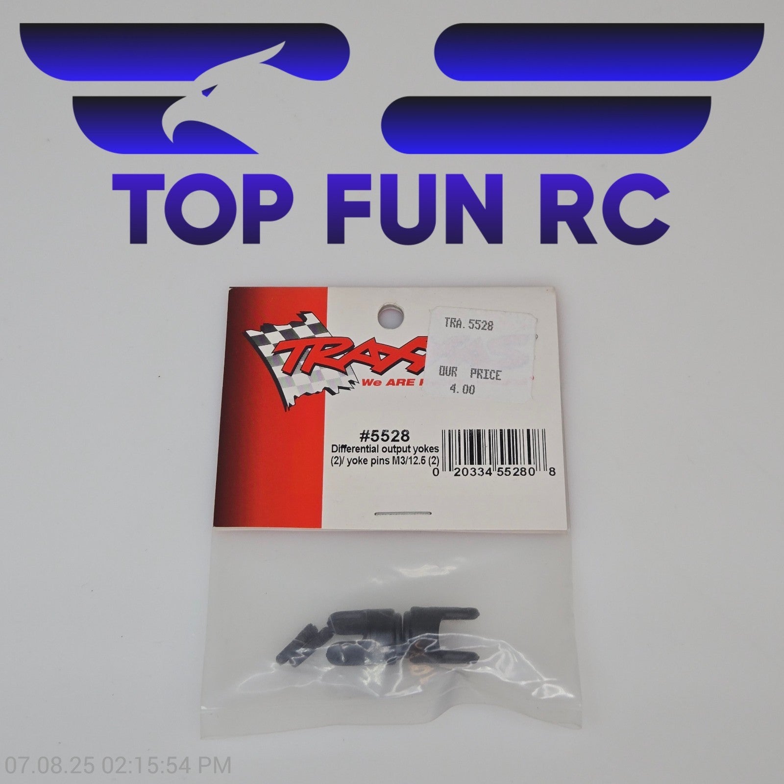 Traxxas 5528 Differential Output Yokes (2) Yoke Pins For Jato 3.3